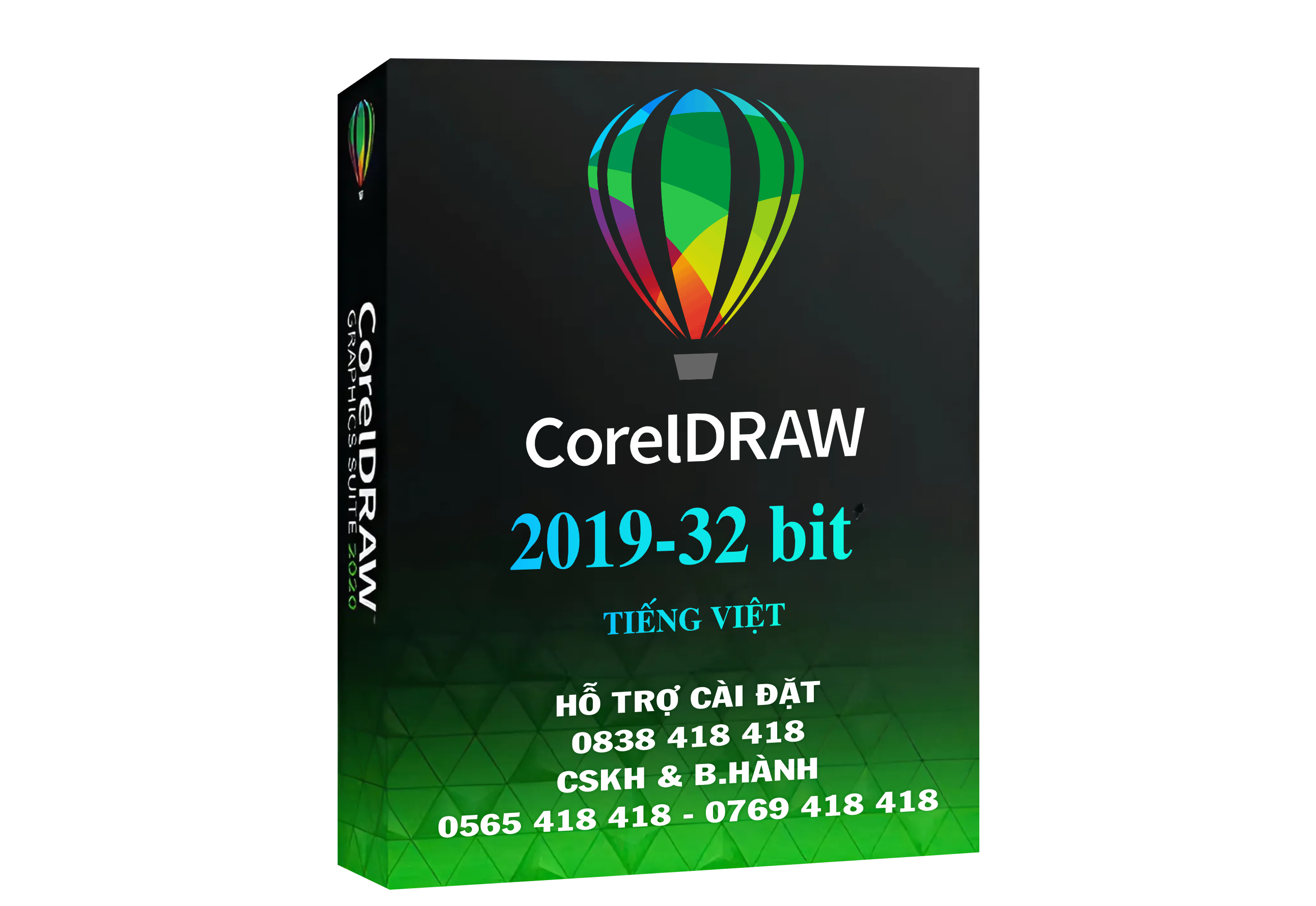 Phần Mềm CorelDRAW 2019-32 bit Tiếng Việt