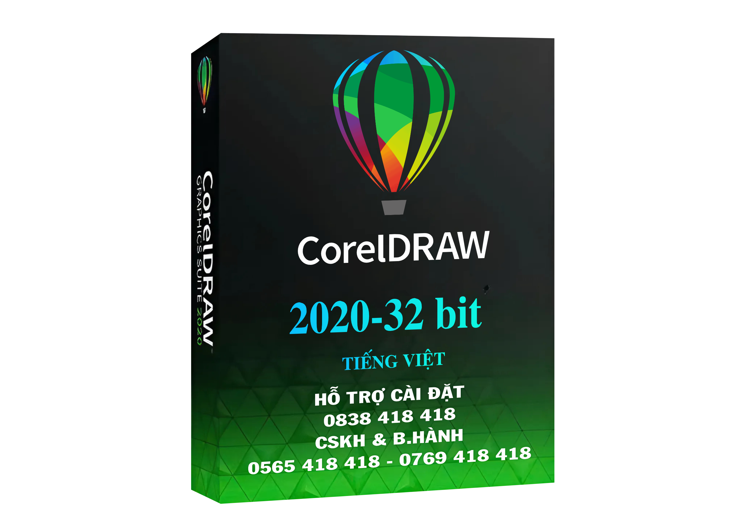 Phần Mềm CorelDRAW 2020-32 bit Tiếng Việt