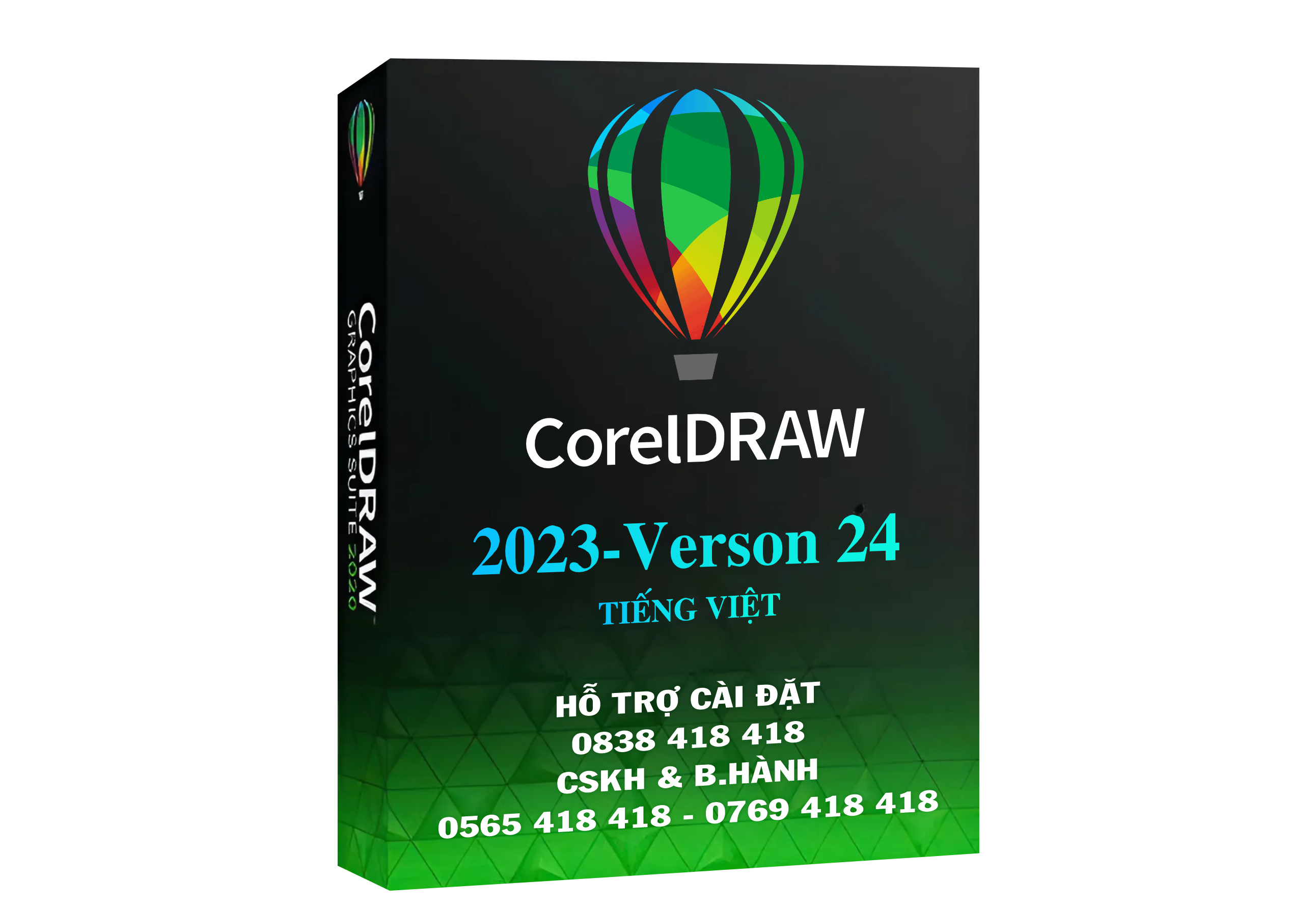 Phần Mềm CorelDRAW 2023-V24 Tiếng Việt