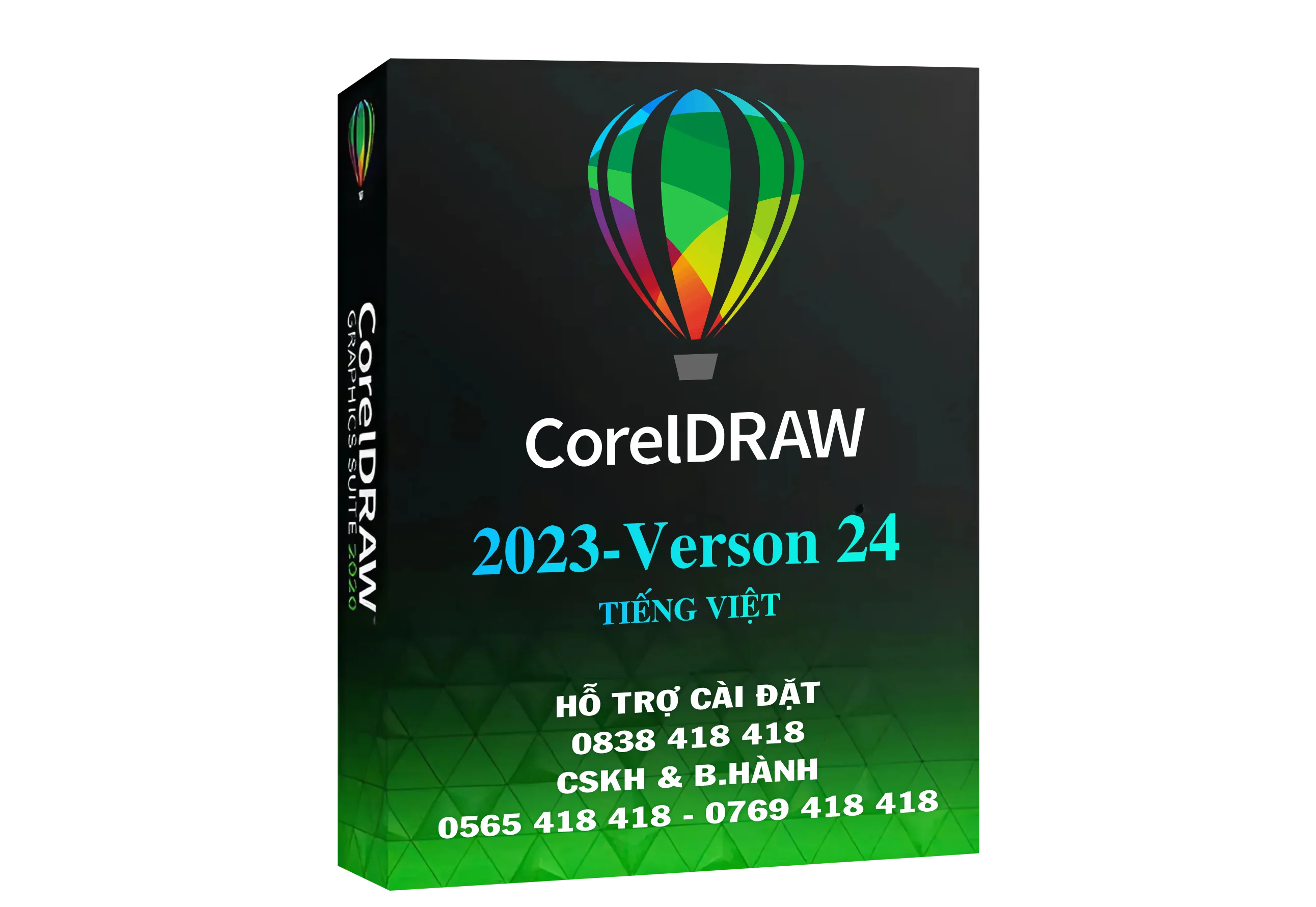 CorelDRAW 2023-V24 Tiếng Việt