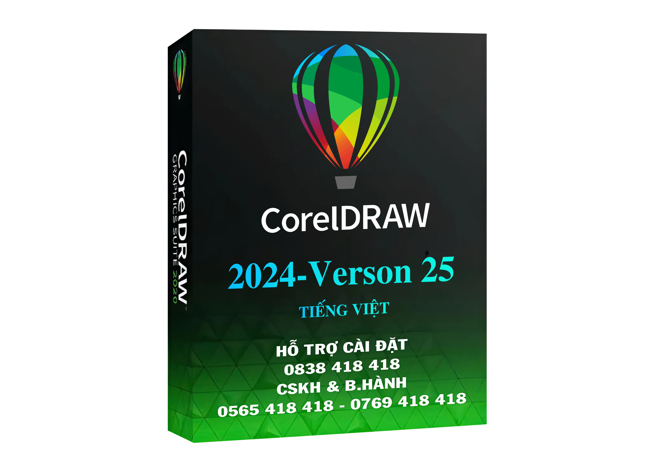 Phần Mềm CorelDRAW 2024-V25 Tiếng Việt