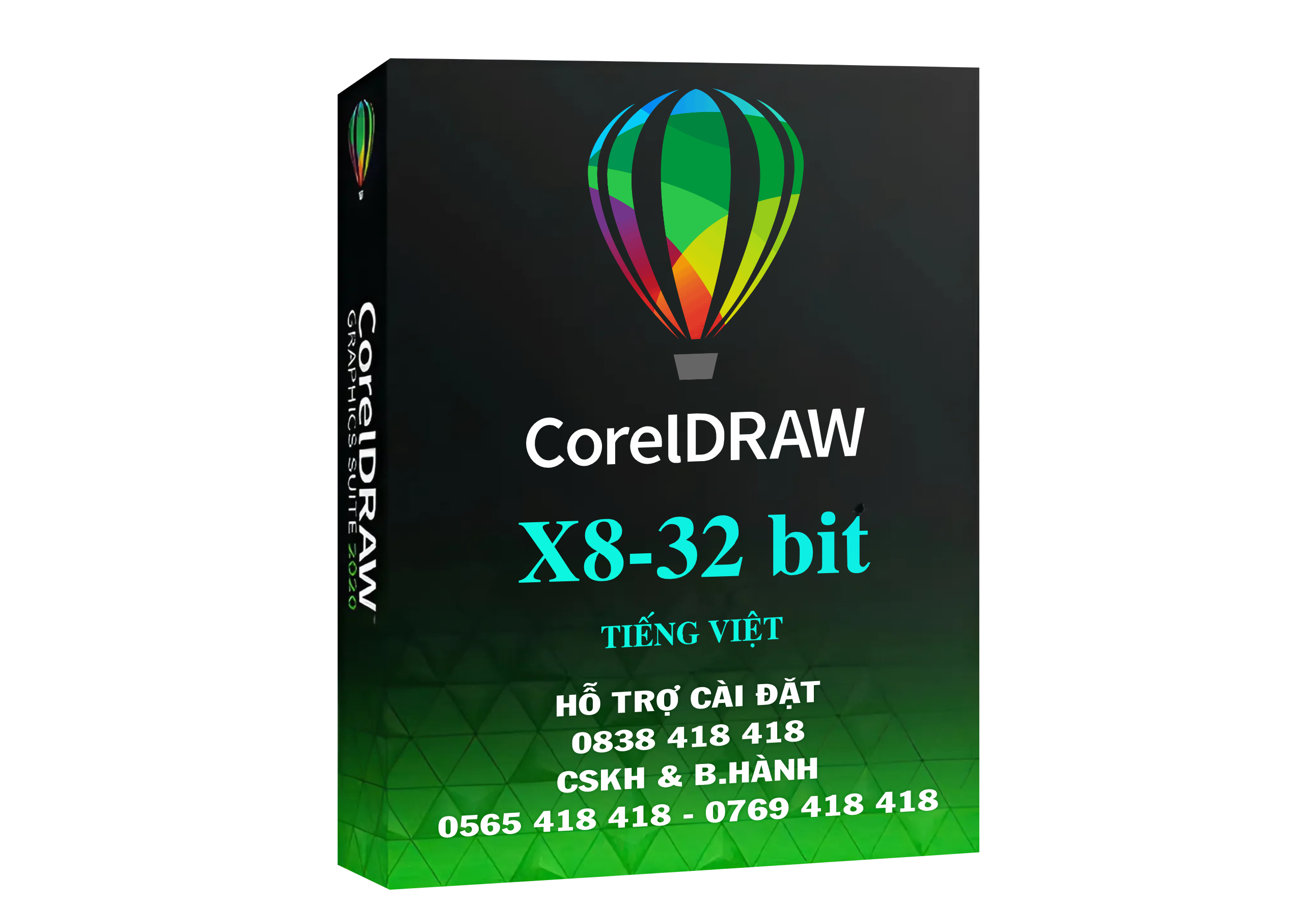 CorelDRAW X8-32 bit Tiếng Việt