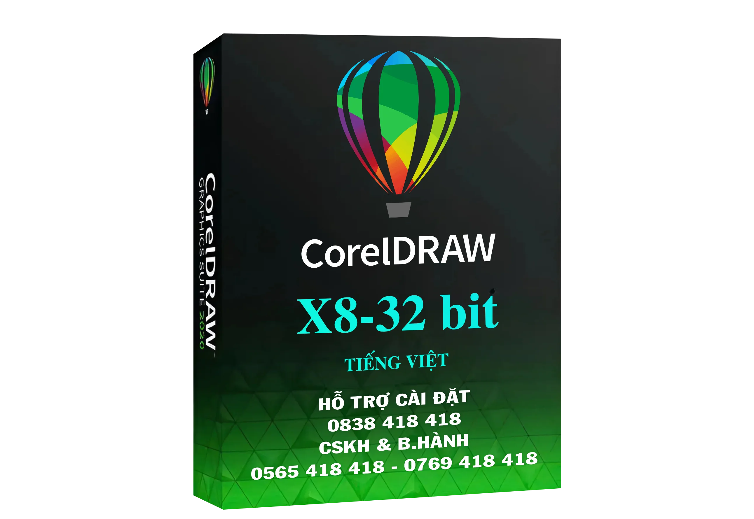 CorelDRAW X8-32 bit Tiếng Việt