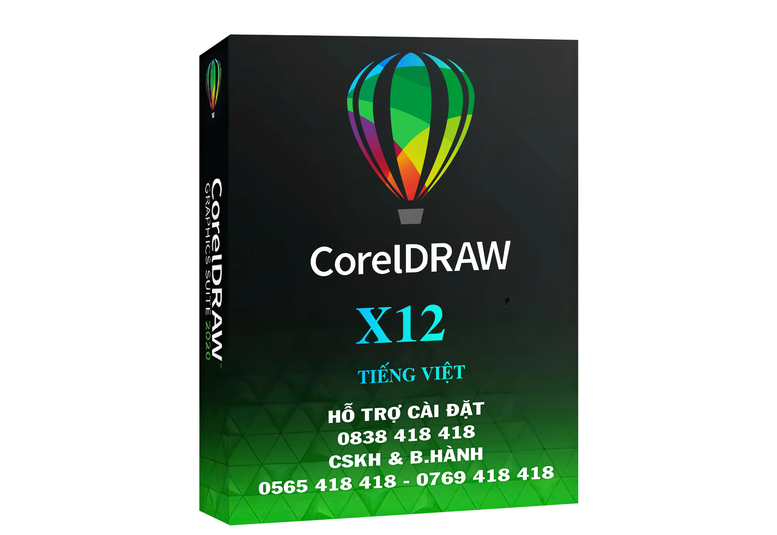 Phần Mềm CorelDRAW X12 Tiếng Việt