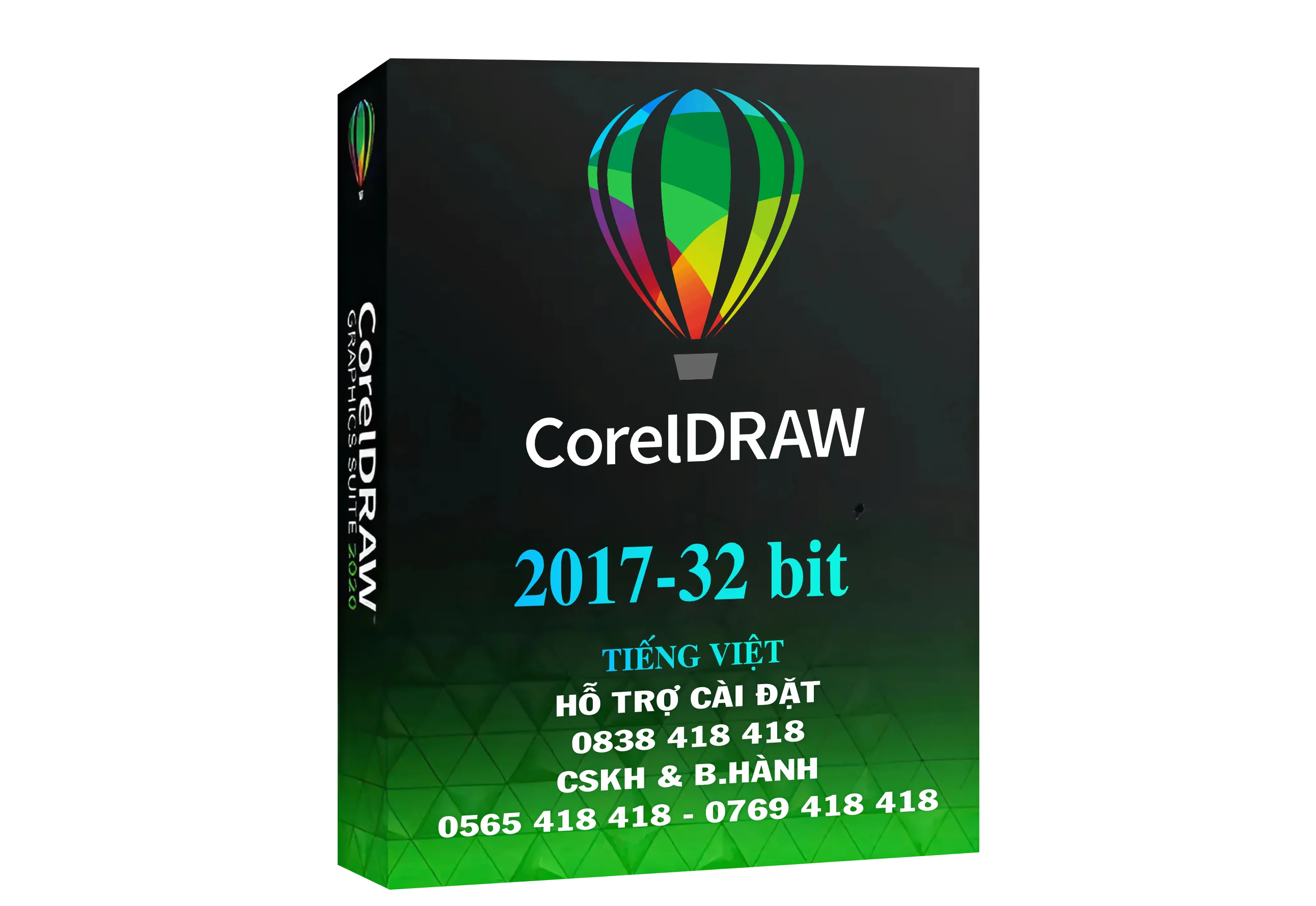 CorelDRAW 2017-32 bit Tiếng Việt