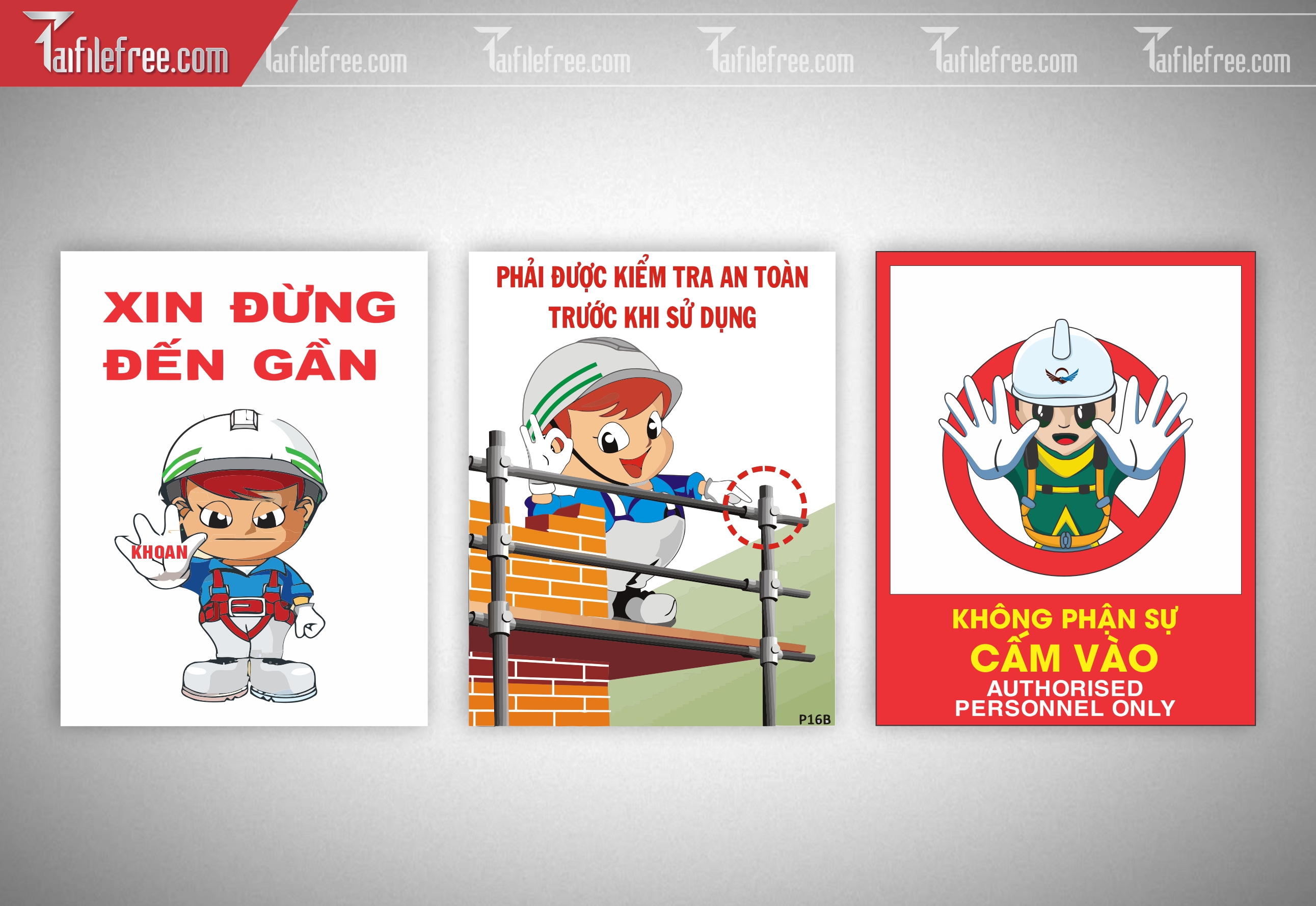 Mẫu Biển Báo An Toàn Lao Động BB01