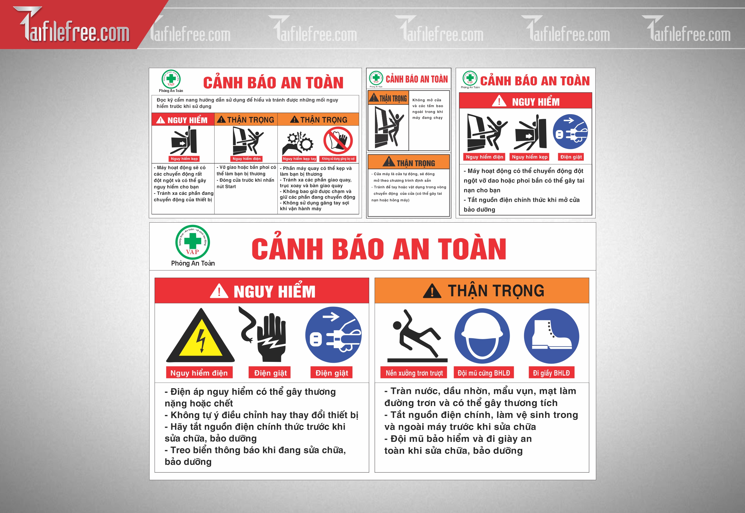 Mẫu Biển Báo An Toàn Lao Động BB09