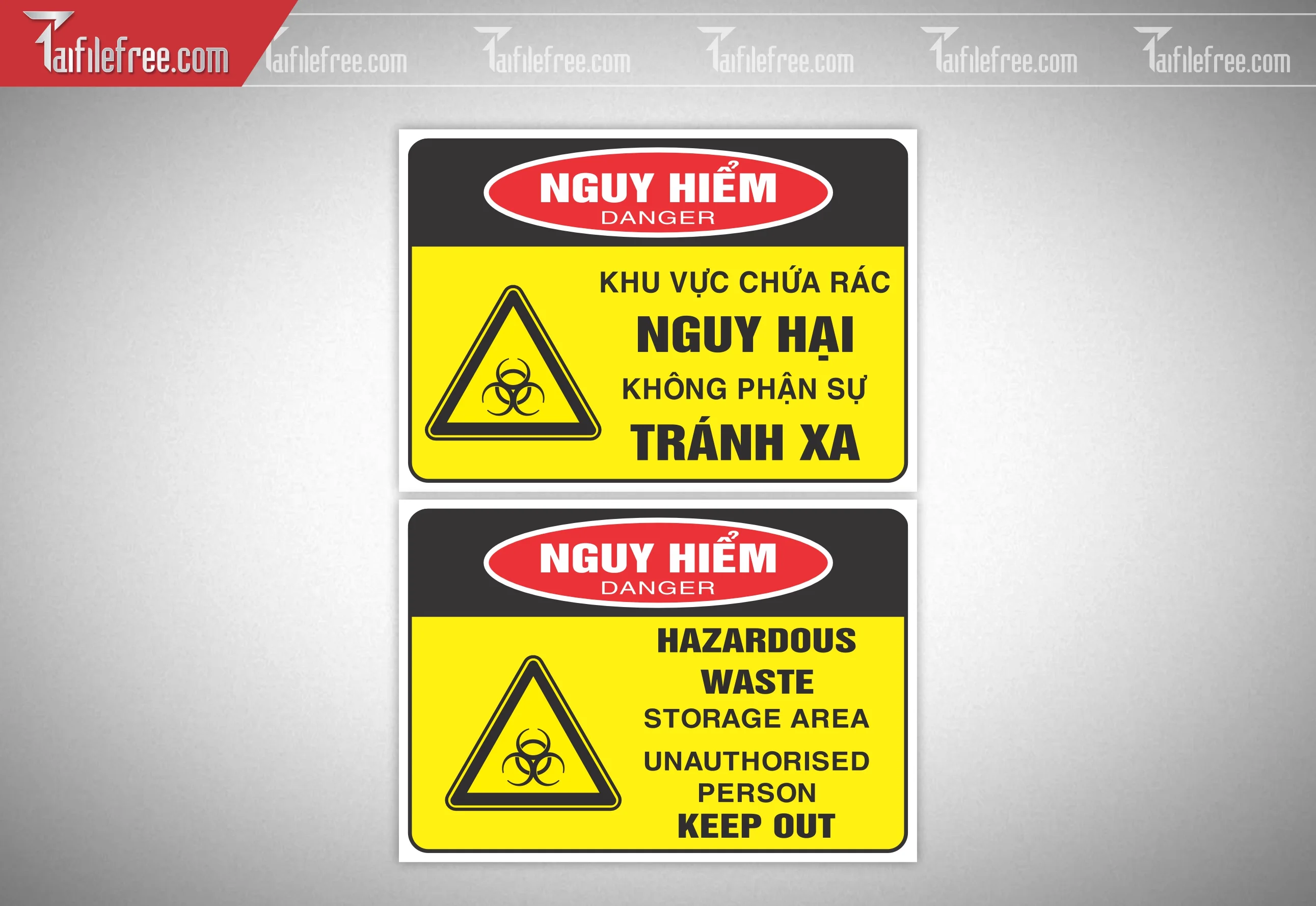 Mẫu Biển Báo Công Ty, Nguy HIểm BB42