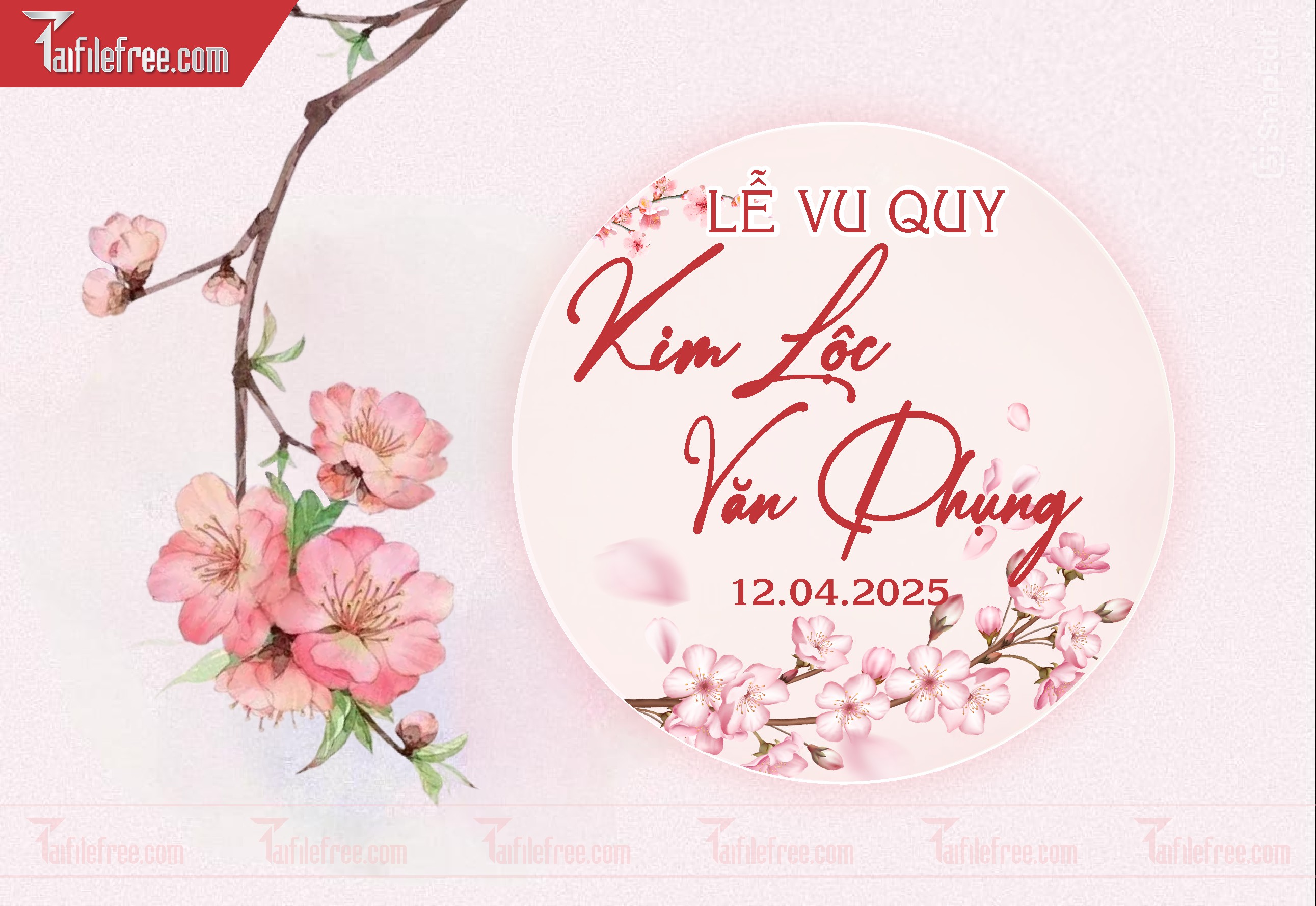 File Thiết Kế Bảng Tên Tiệc Cưới BC15