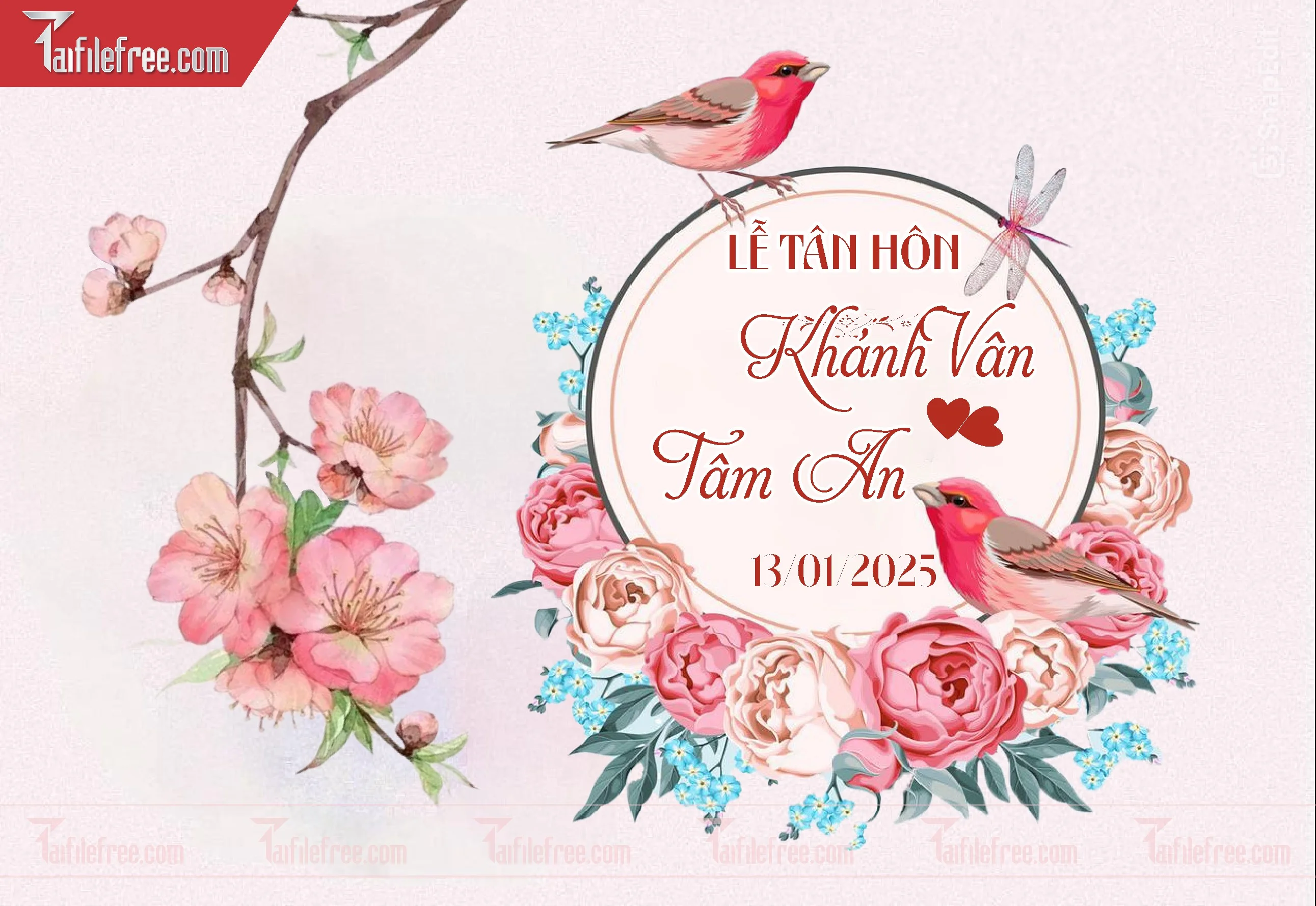File Thiết Kế Bảng Tên Tiệc Cưới  BC30