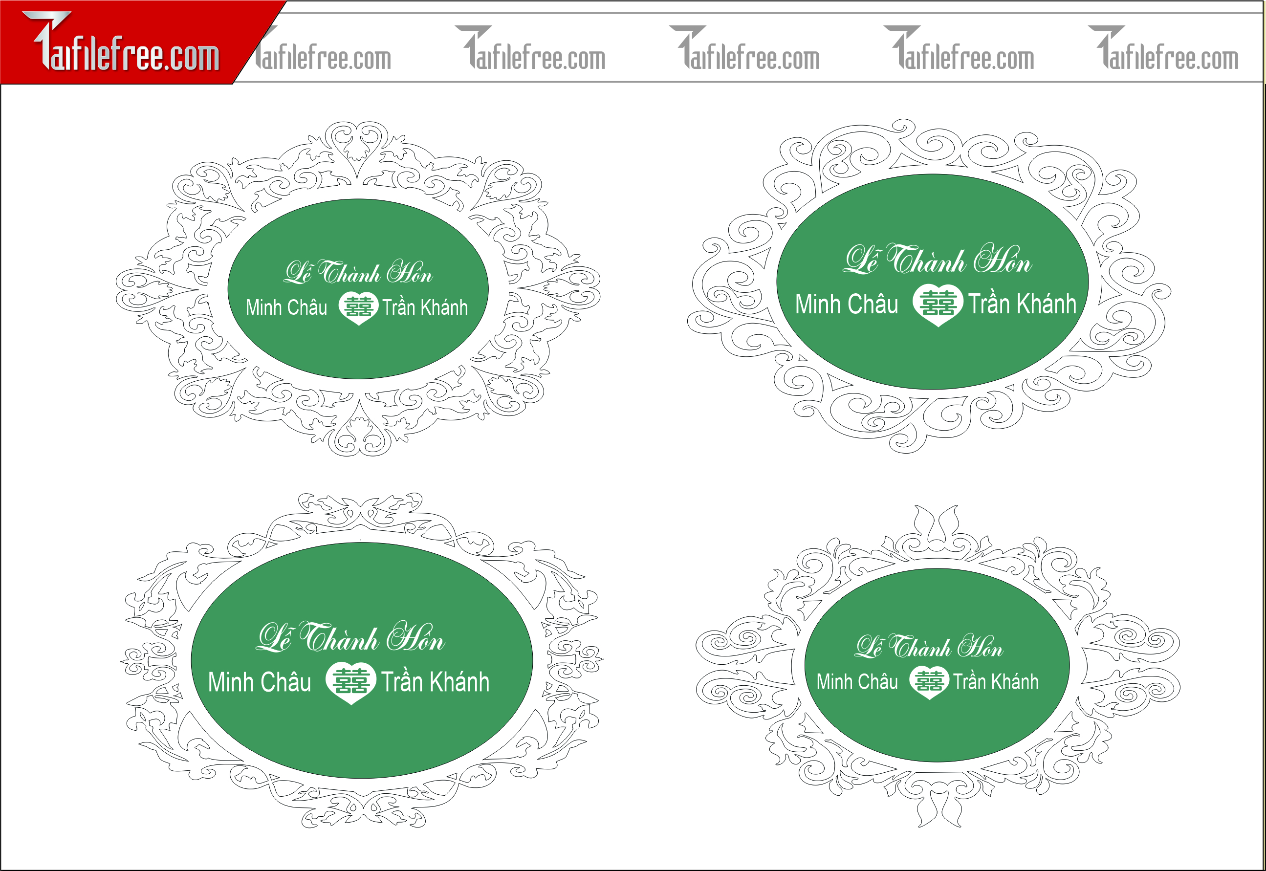 .File Thiết Kế Bảng Tên Tiệc Cưới BC48
