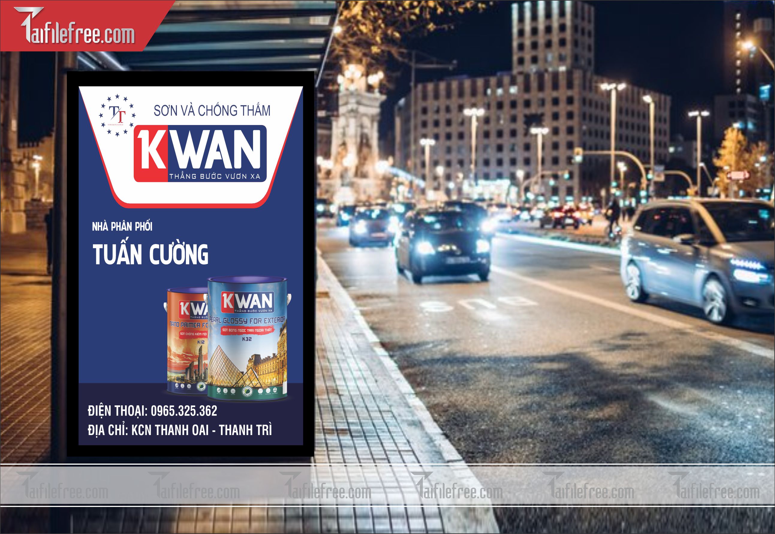 Biển Hiệu, Bảng Vẫy Đại Lý Sơn _BH118