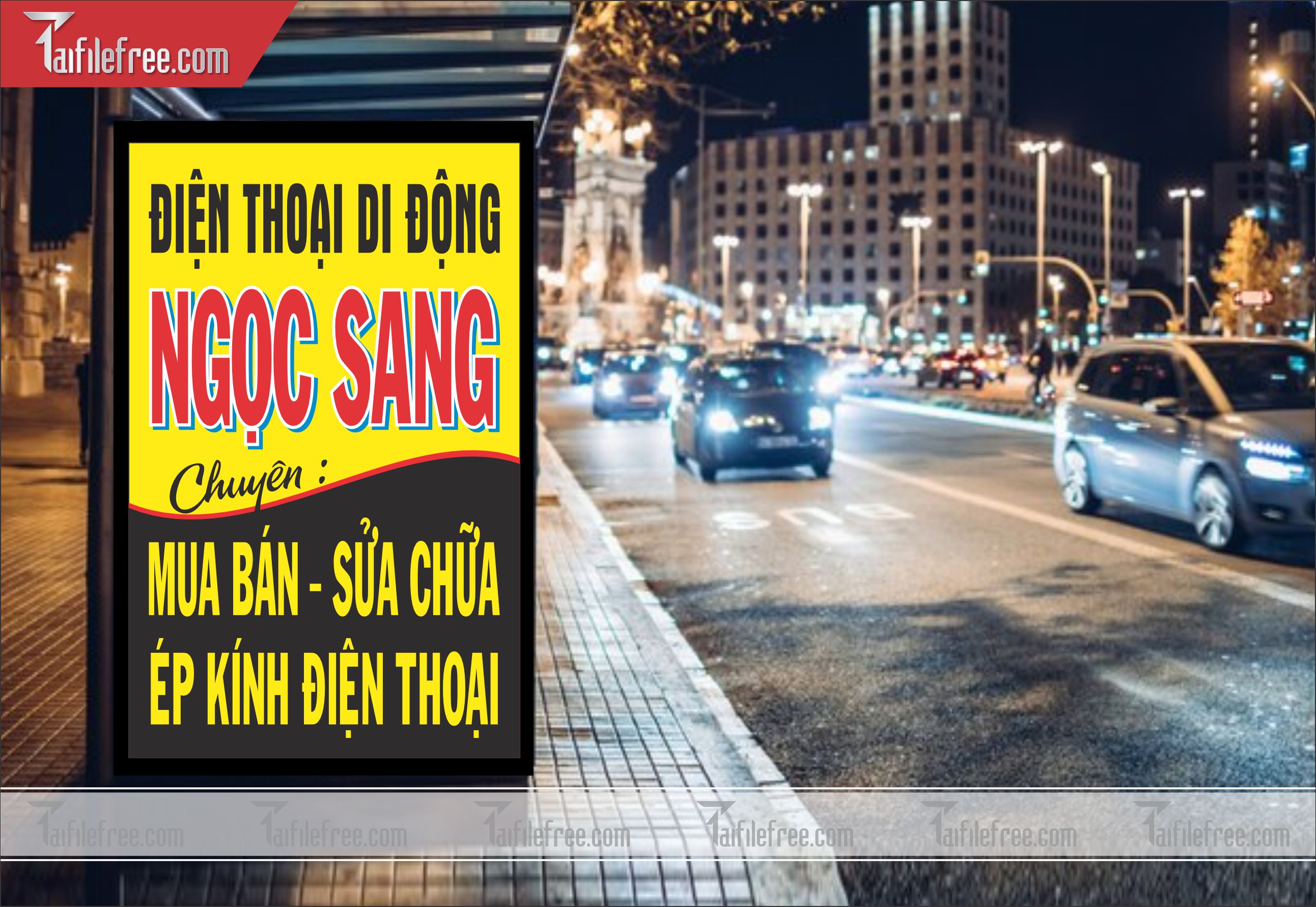 Biển Hiệu, Bảng Vẫy Điện Thoại Di Động _BH119