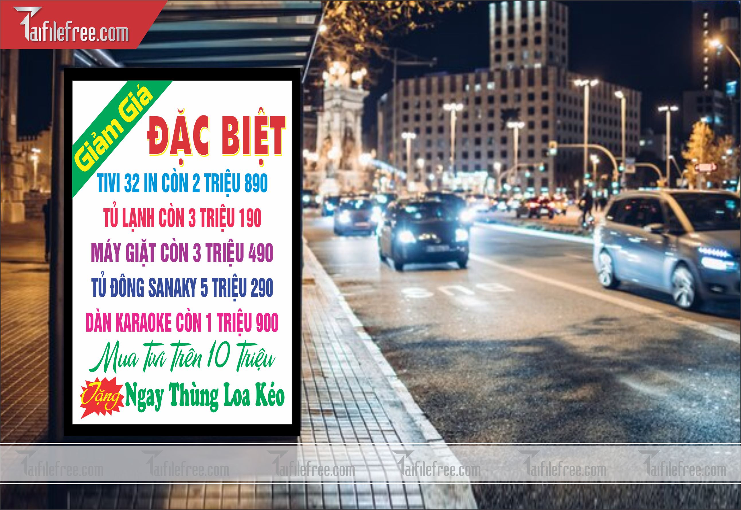 Biển Hiệu, Bảng Vẫy Điện Máy Điện Lạnh _BH120