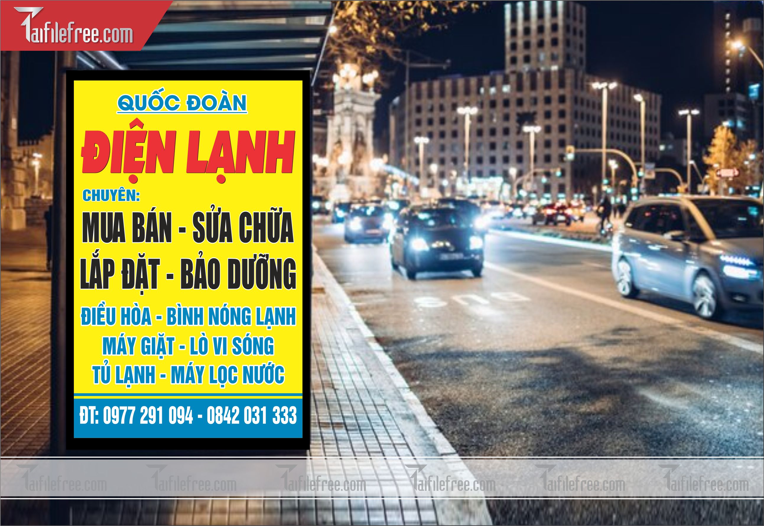 Biển Hiệu, Bảng Vẫy Điện Máy, Điện Lạnh _BH131