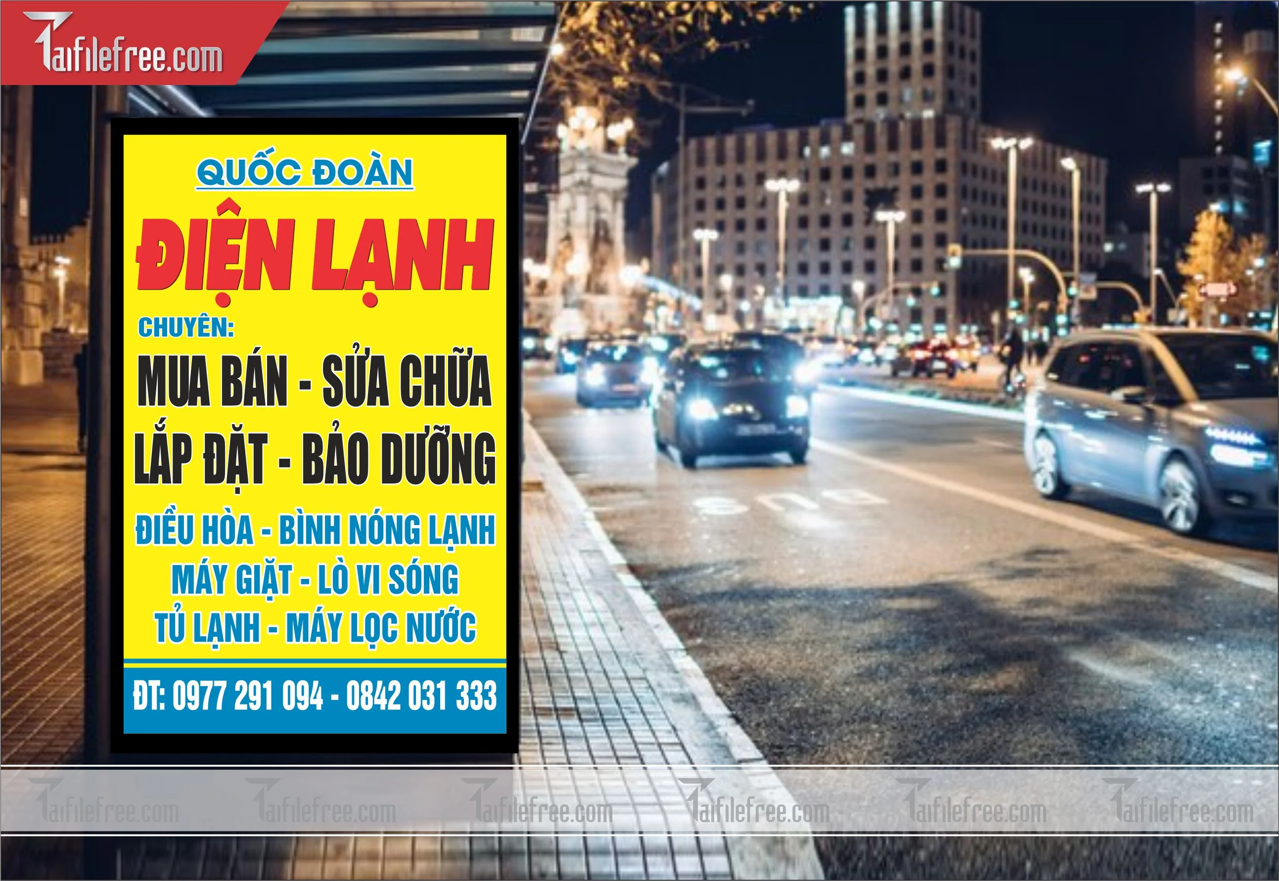 Biển Hiệu, Bảng Vẫy Điện Máy, Điện Lạnh _BH131