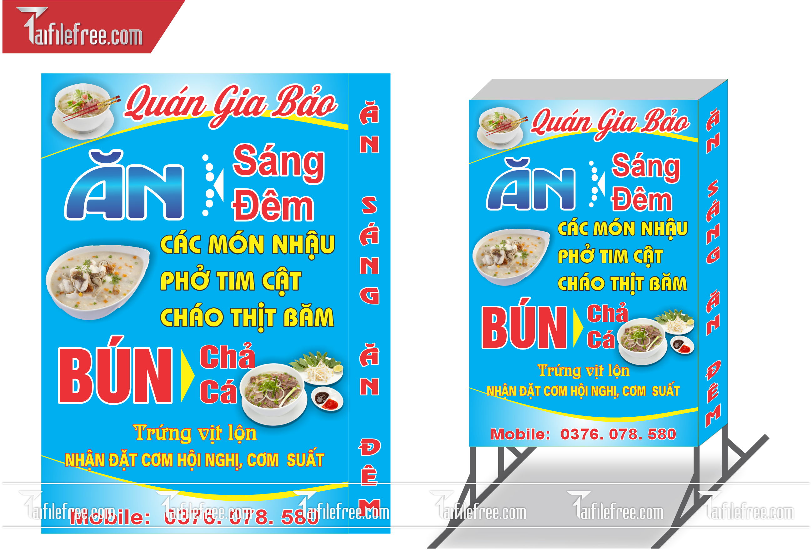 Biển Hiệu, Bảng Vẫy Hộp Đèn Quán Nhậu  _BH145