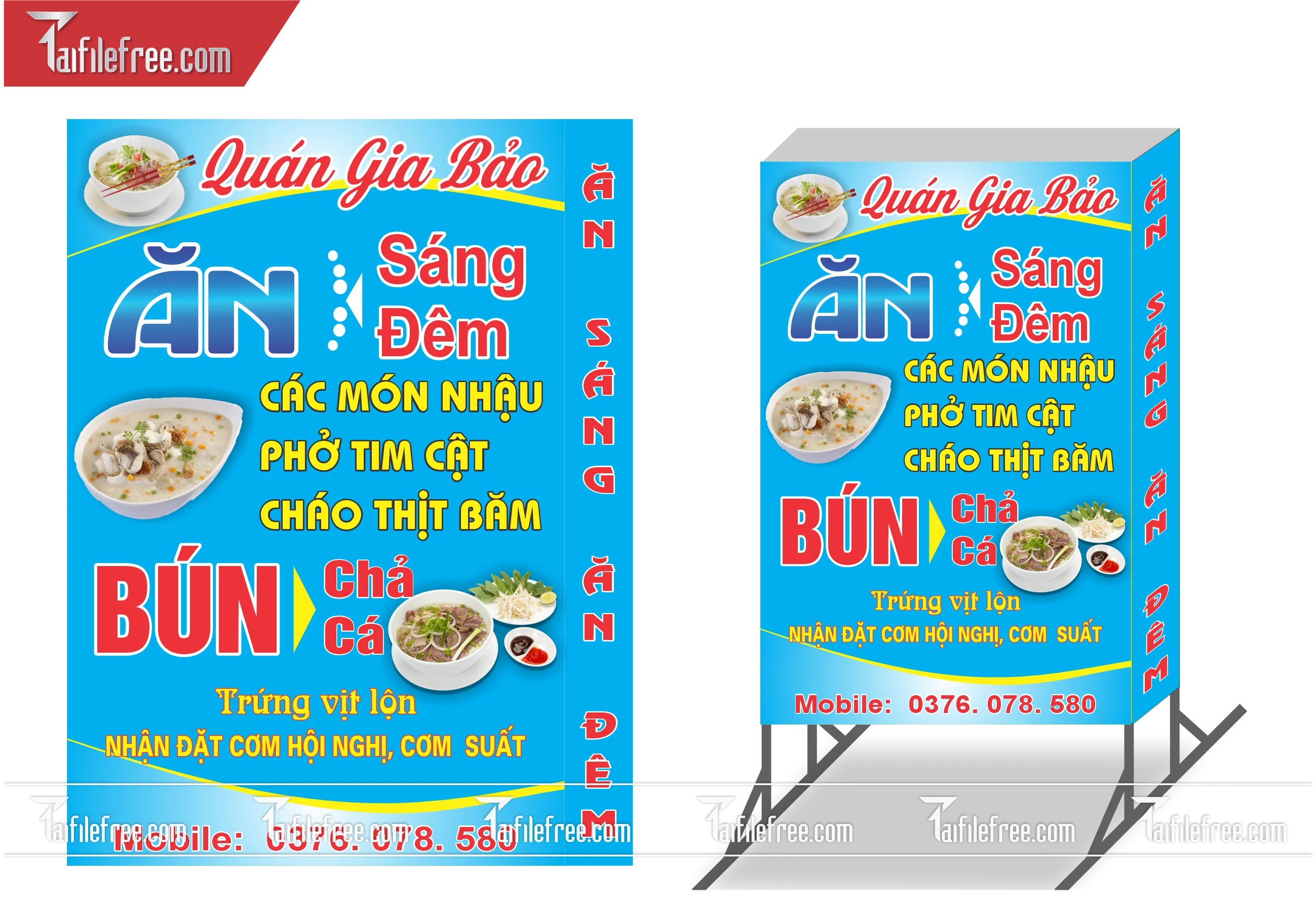 Biển Hiệu, Bảng Vẫy Hộp Đèn Quán Nhậu  _BH145