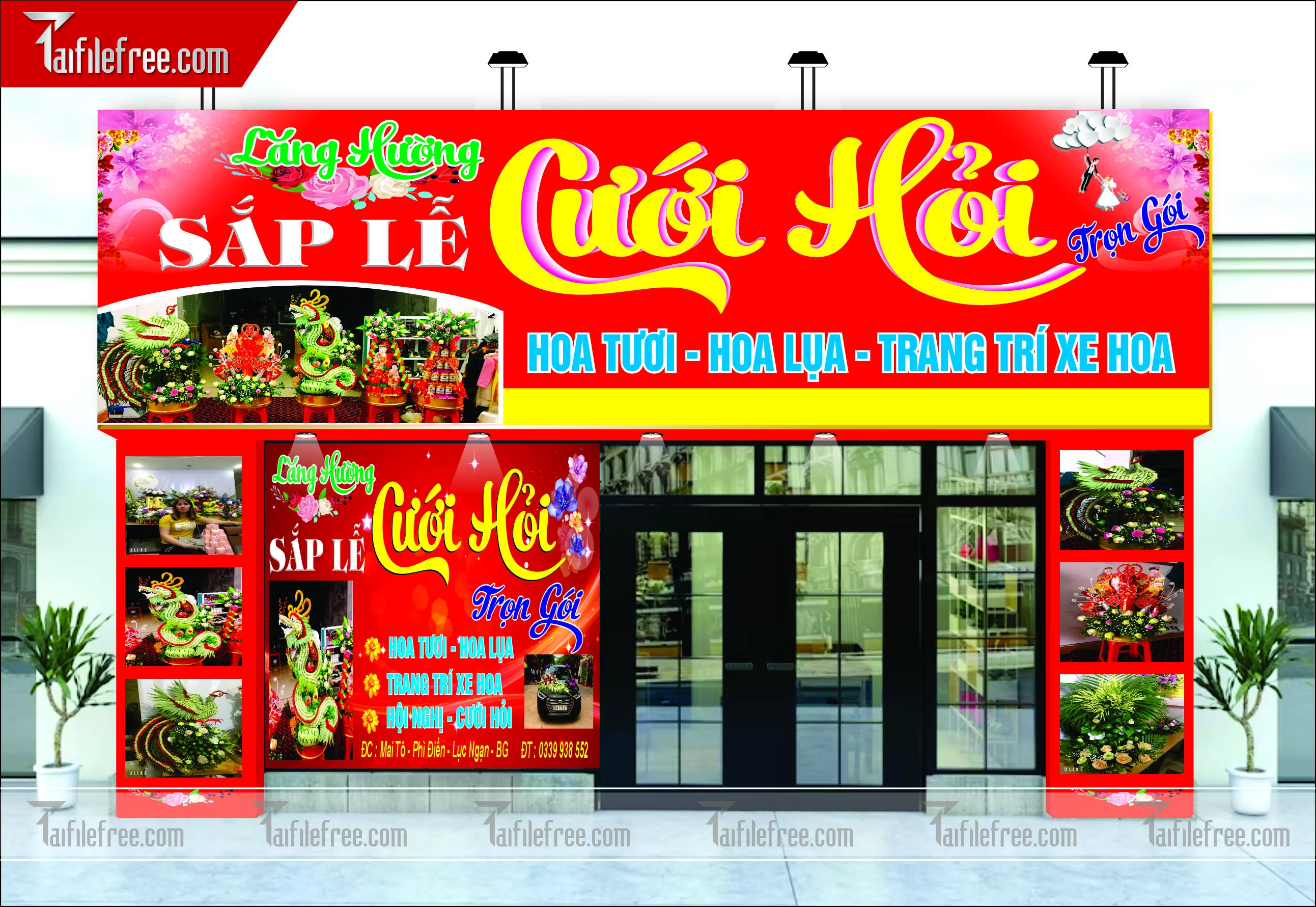 Biển bảng quảng cáo  cửa hàng  thời trang_BH16