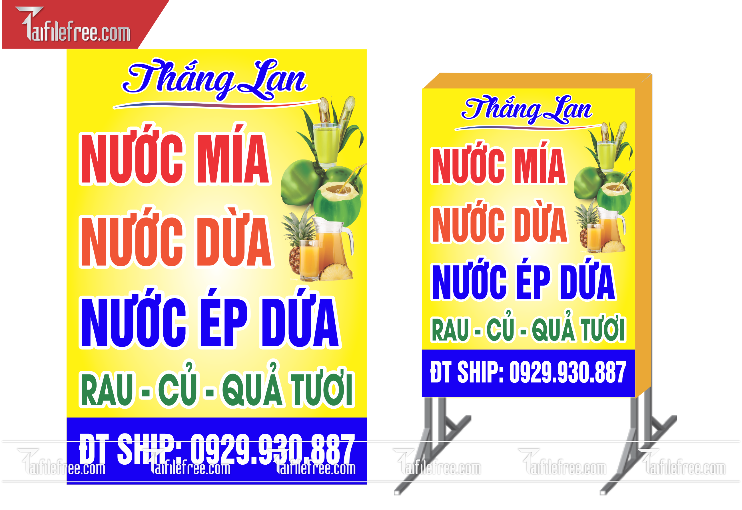 Biển Hiệu, Bảng Vẫy Hộp Đèn Quán Nước _BH163