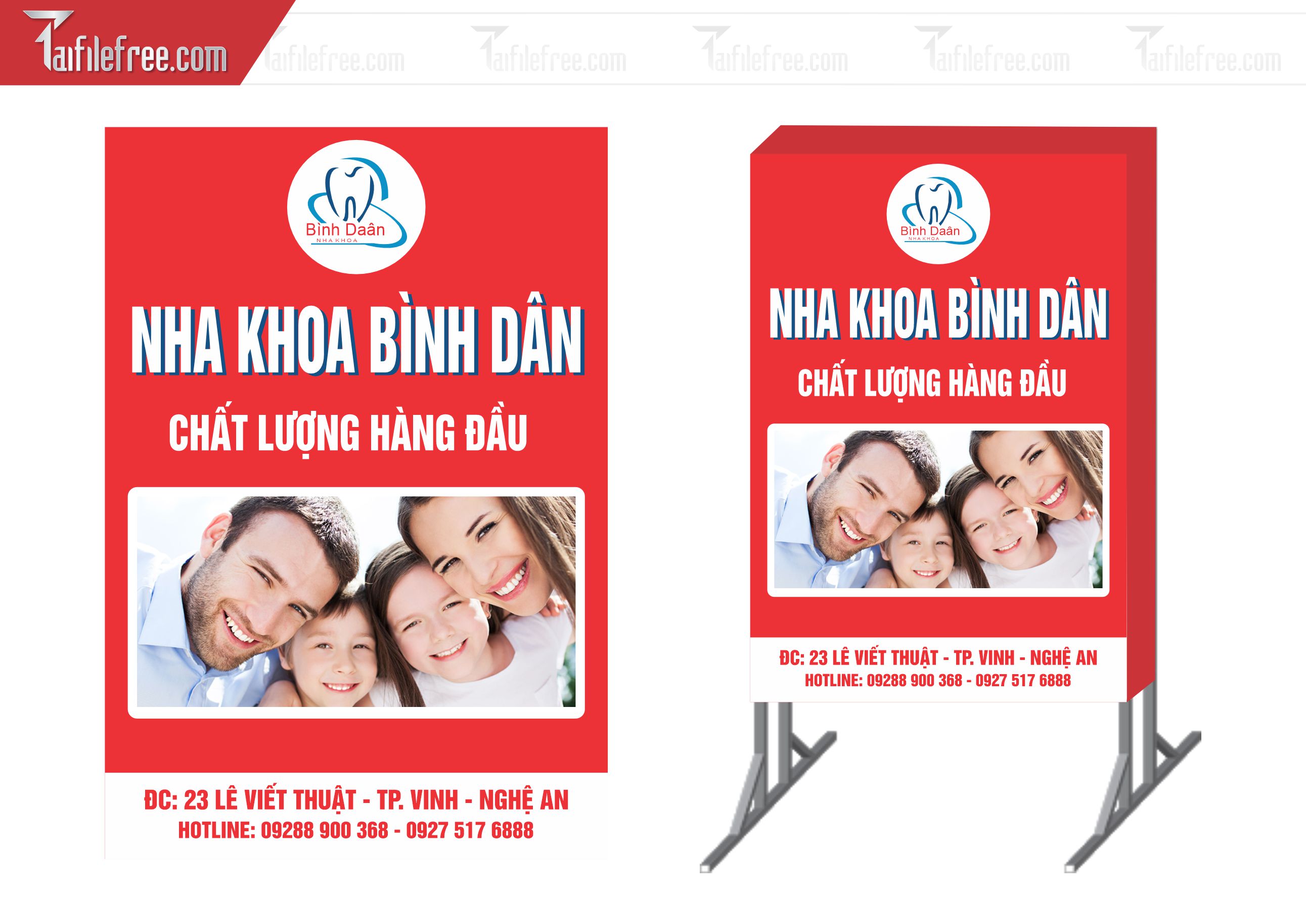 Biển Hiệu, Bảng Vẫy Hộp Đèn Nha Khoa_BH178
