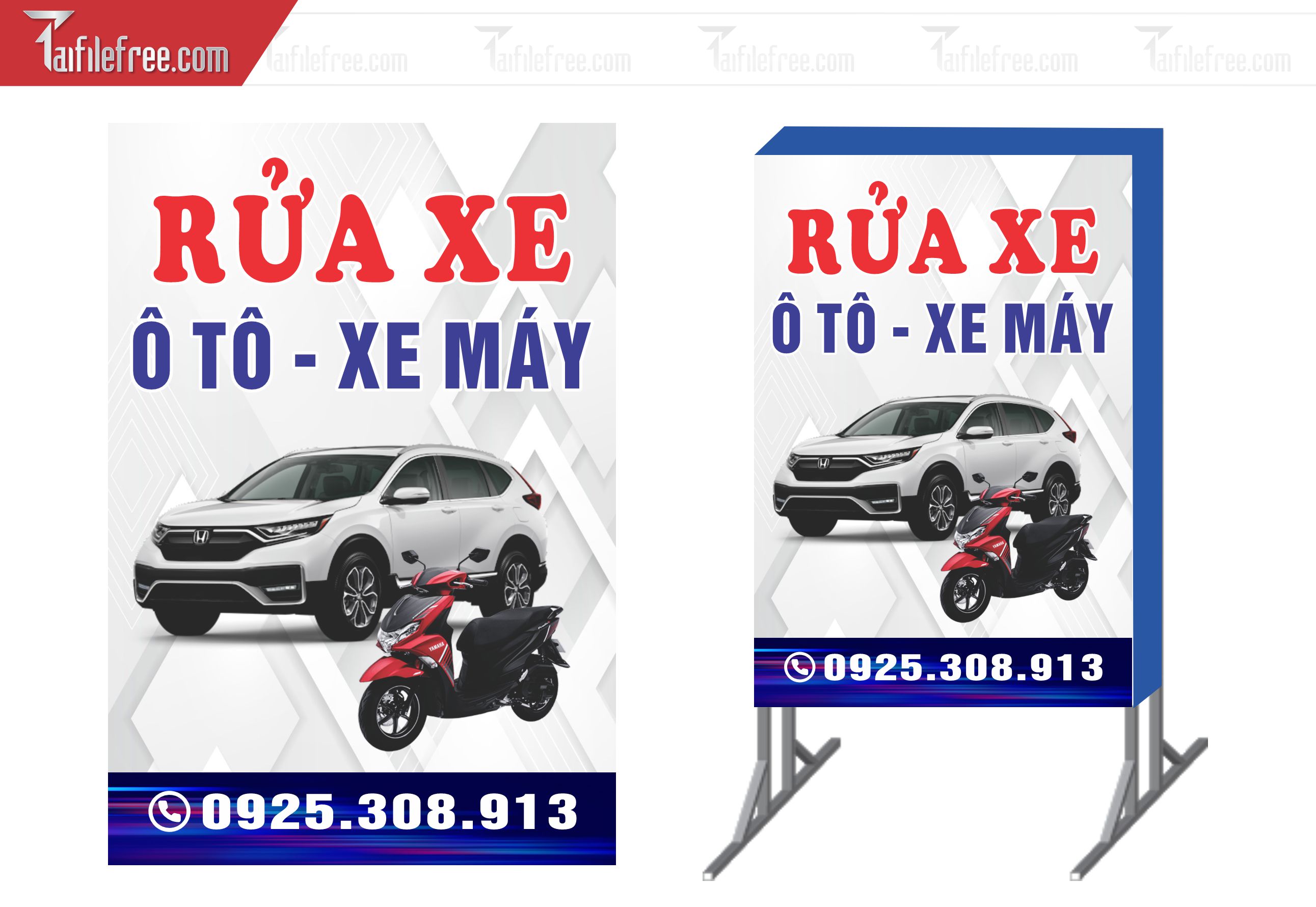Biển Hiệu, Bảng Vẫy Hộp Đèn Rửa Xe_BH179