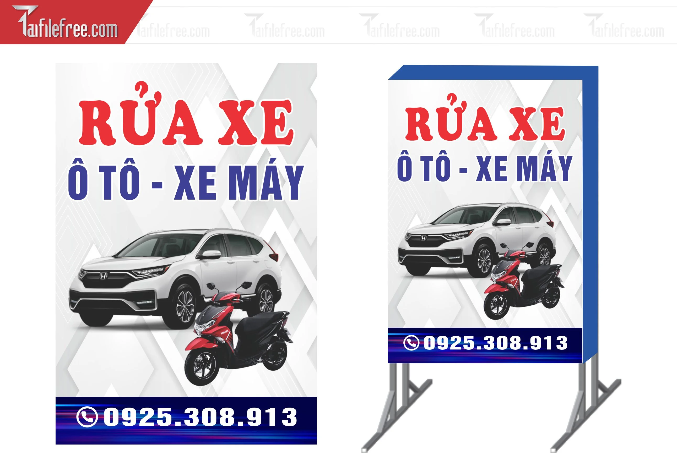 Biển Hiệu, Bảng Vẫy Hộp Đèn Rửa Xe_BH179