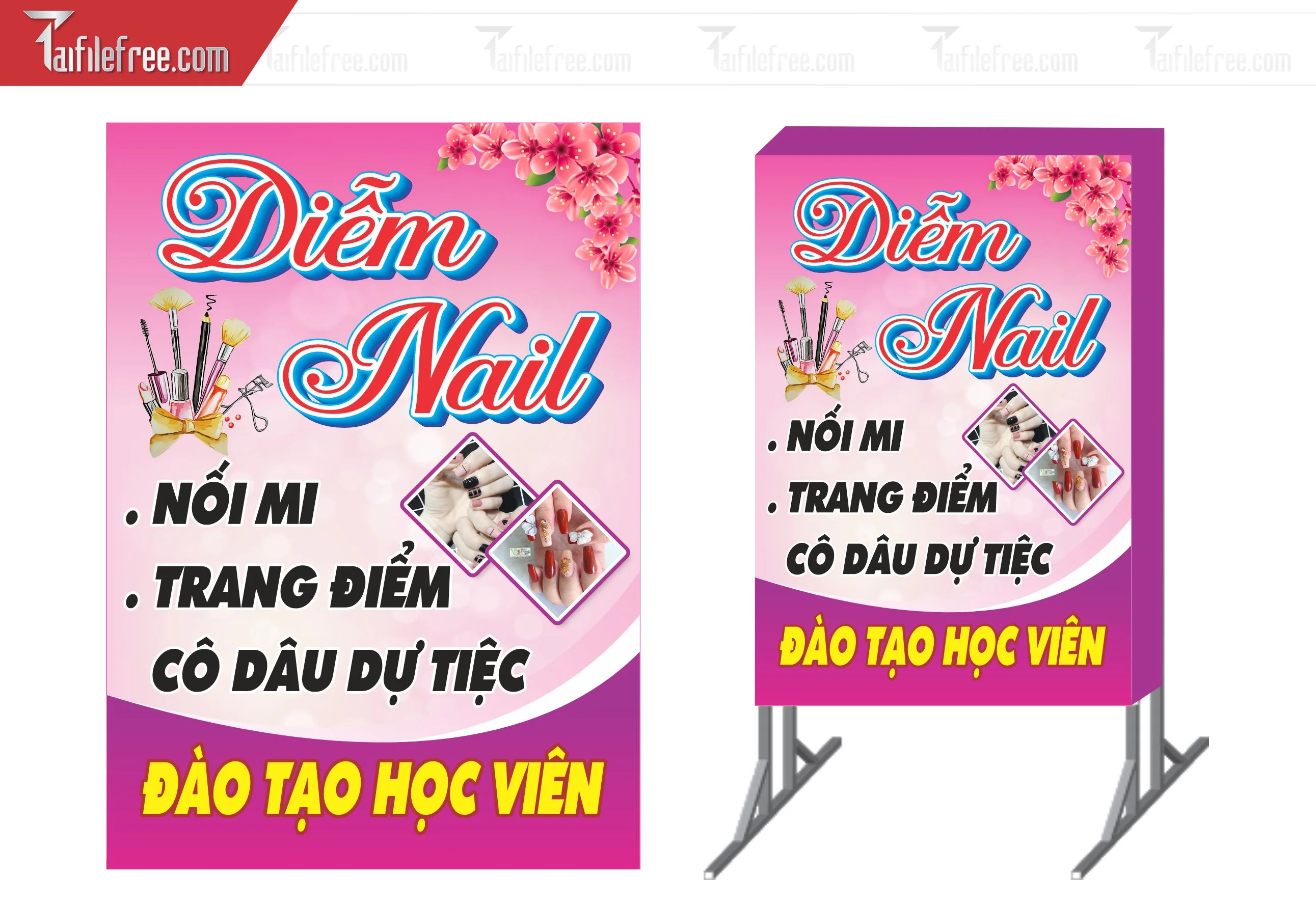 Biển Hiệu, Bảng Vẫy Hộp Đèn Trang Điểm_BH182