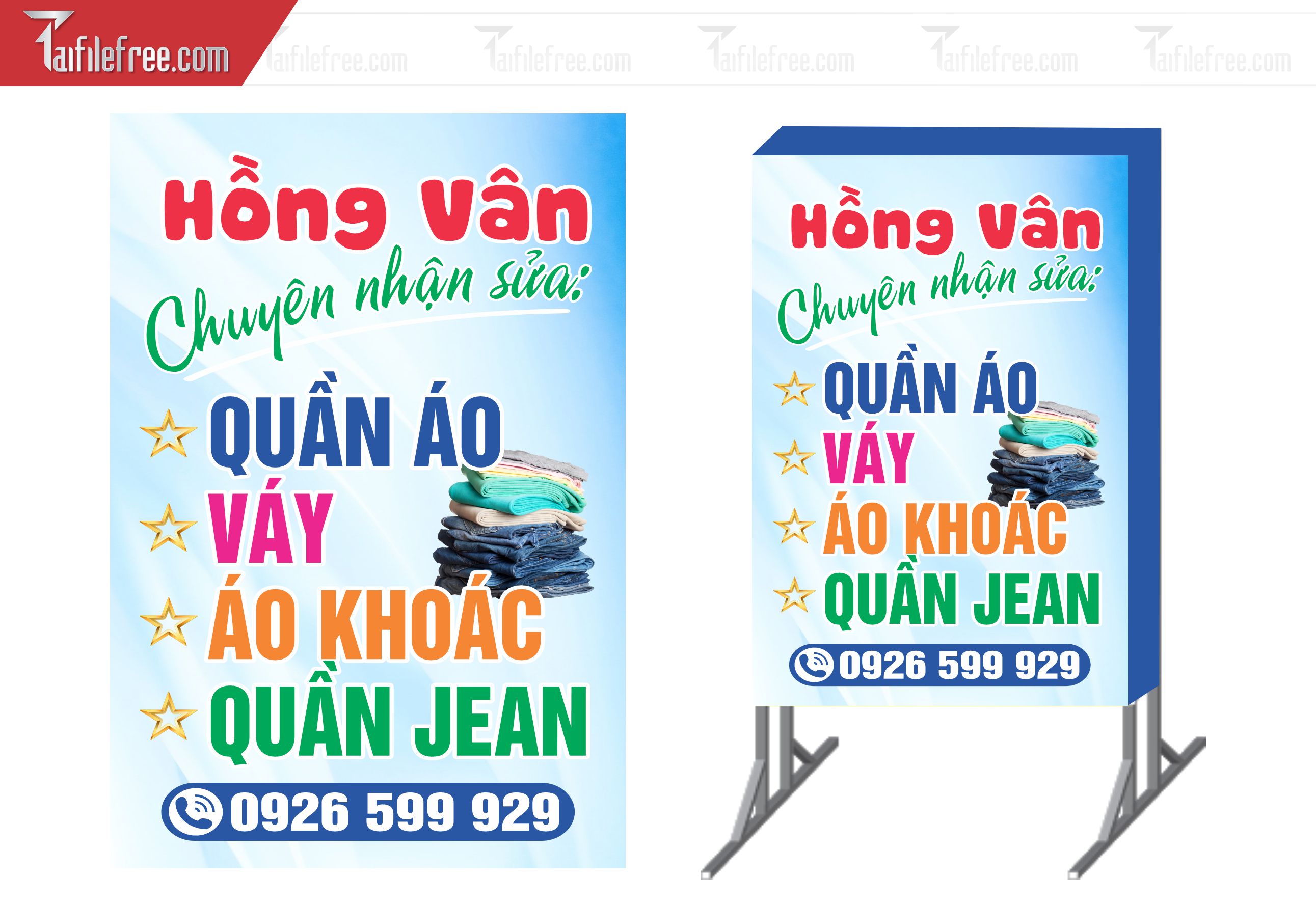Biển Hiệu, Bảng Vẫy Hộp Đèn Quần Áo_BH183