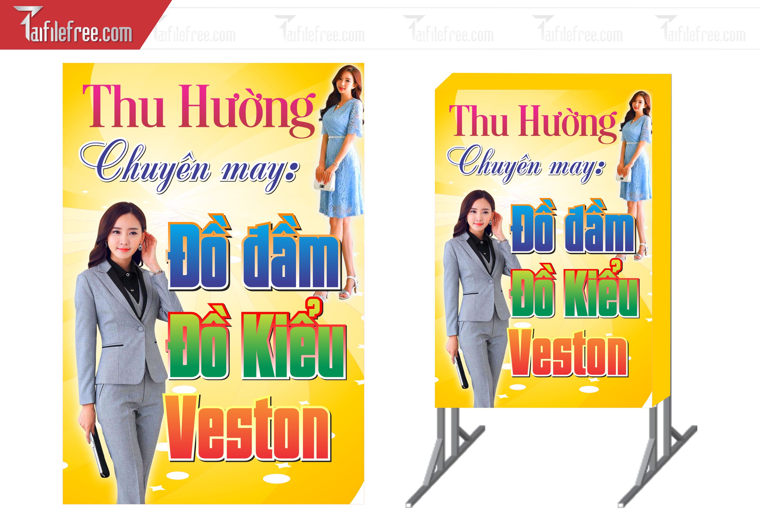 Biển Hiệu, Bảng Vẫy Hộp Đèn Thời Trang, May ,Mặc_BH186
