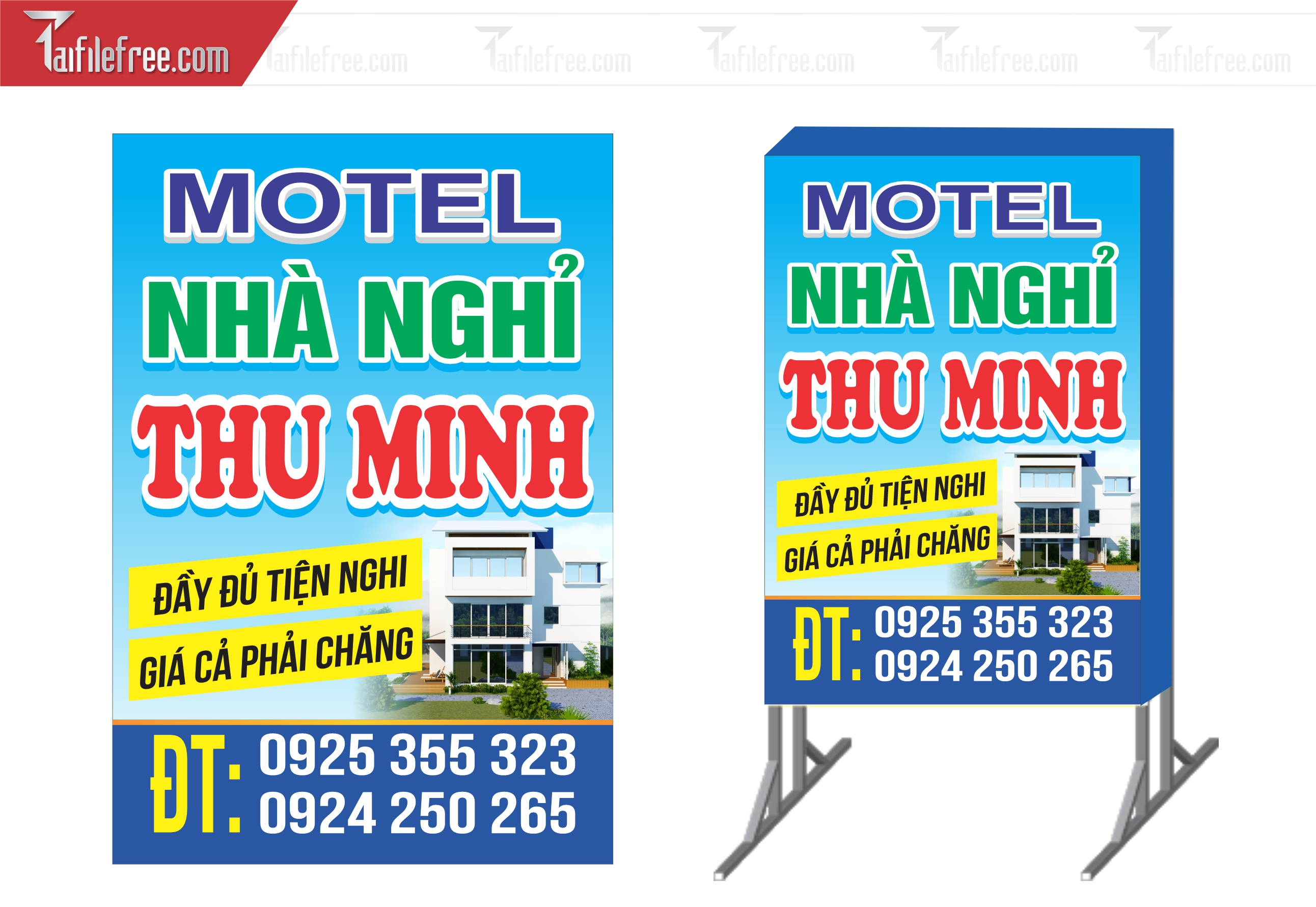 Biển Hiệu, Bảng Vẫy Hộp Đèn Nhà Nghĩ _BH198