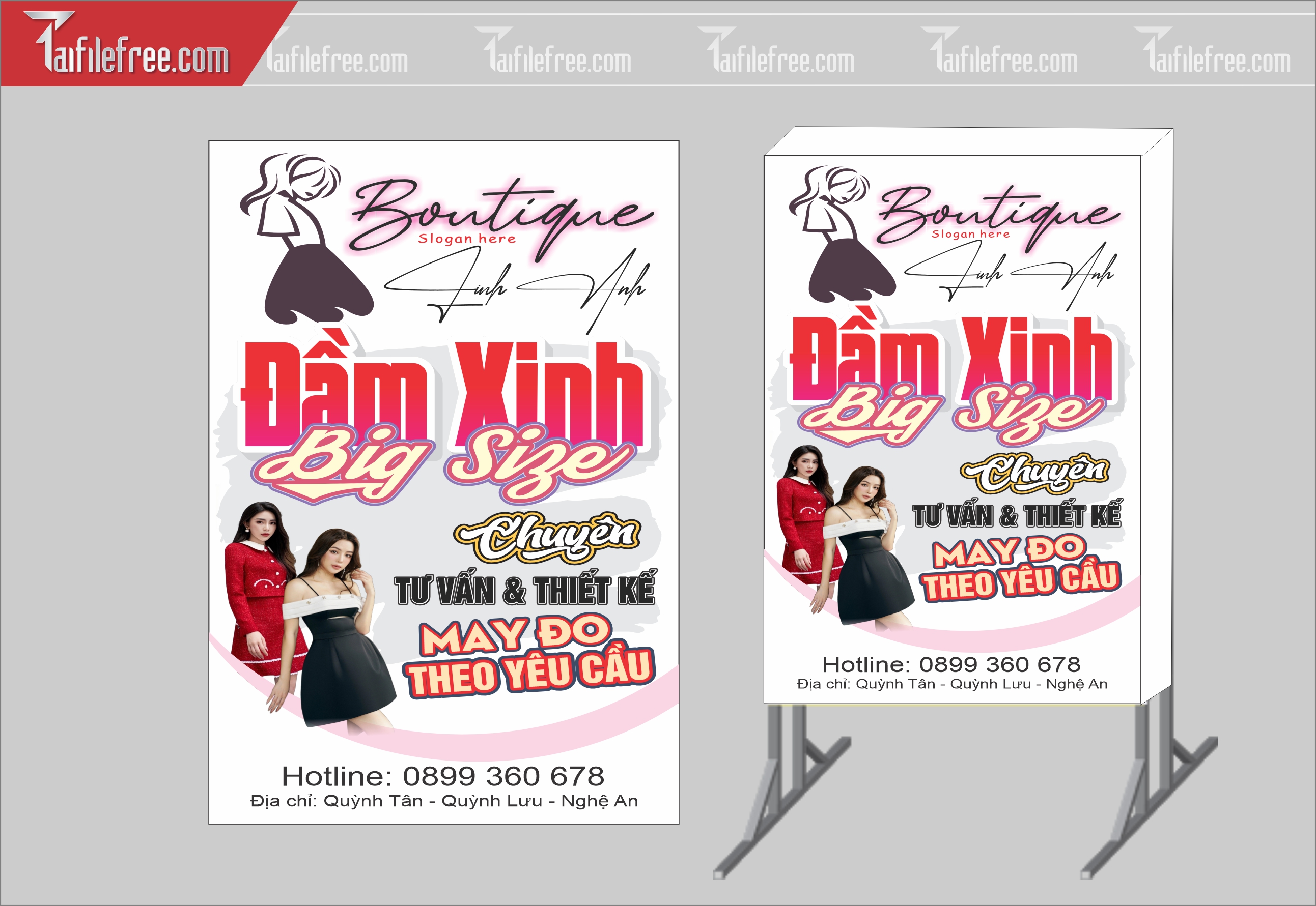 Biển Hiệu, Bảng Vẫy Hộp Đèn Thời Trang_BH269