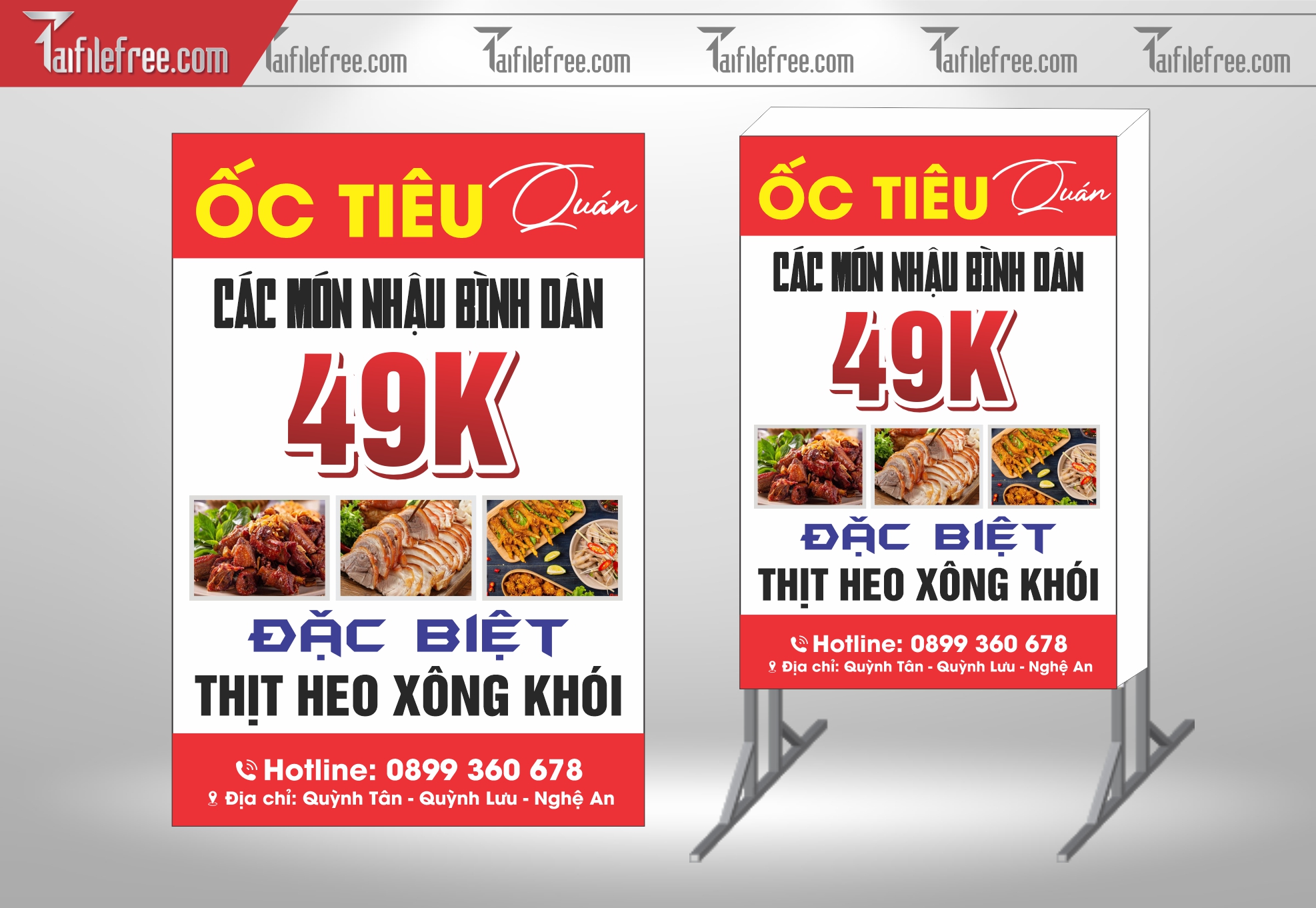 Biển Hiệu, Bảng Vẫy Hộp Đèn Ốc_BH297
