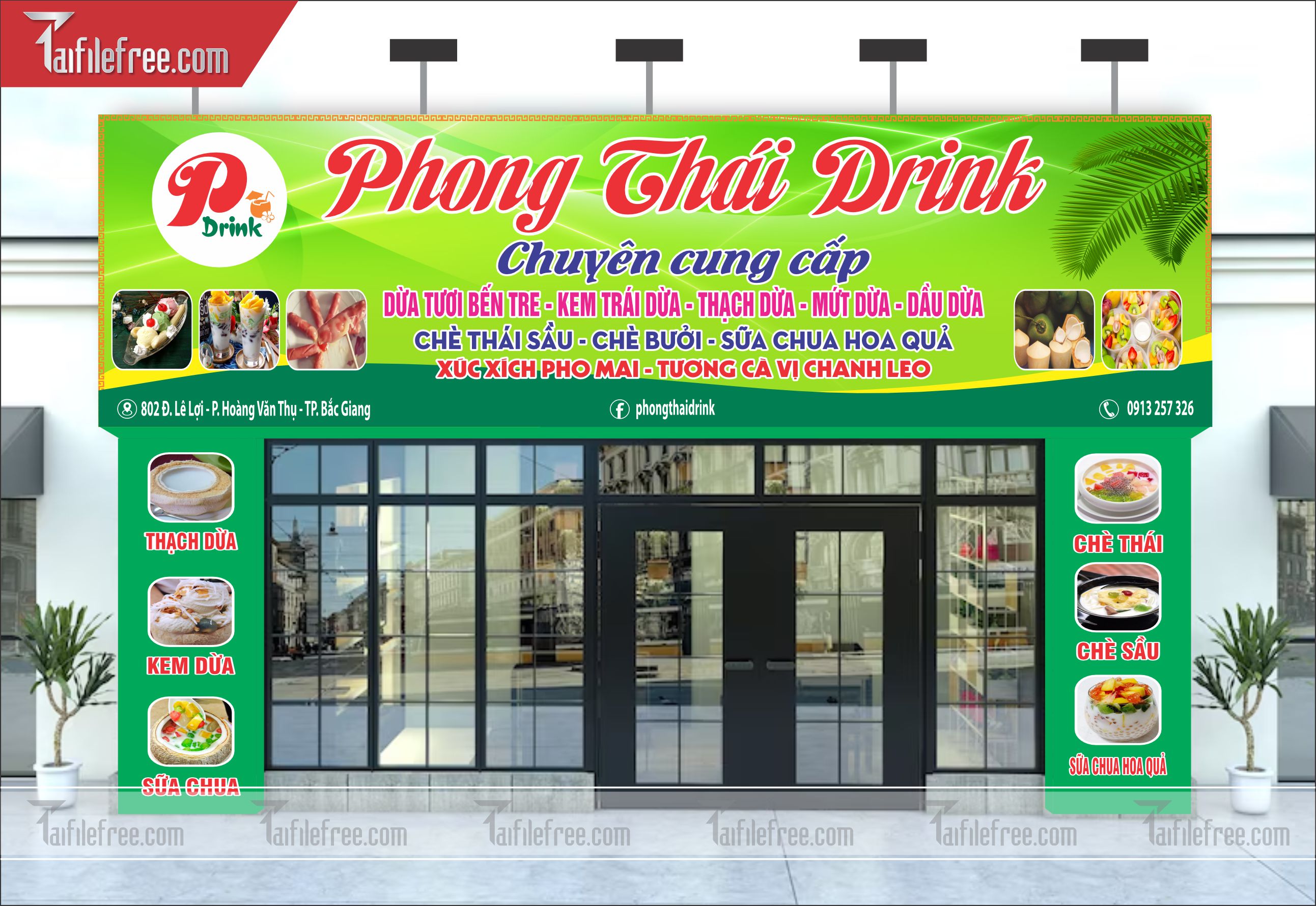 Biển Bảng Quảng Cáo Cửa Hàng Food, Ẩm Thực_BH30