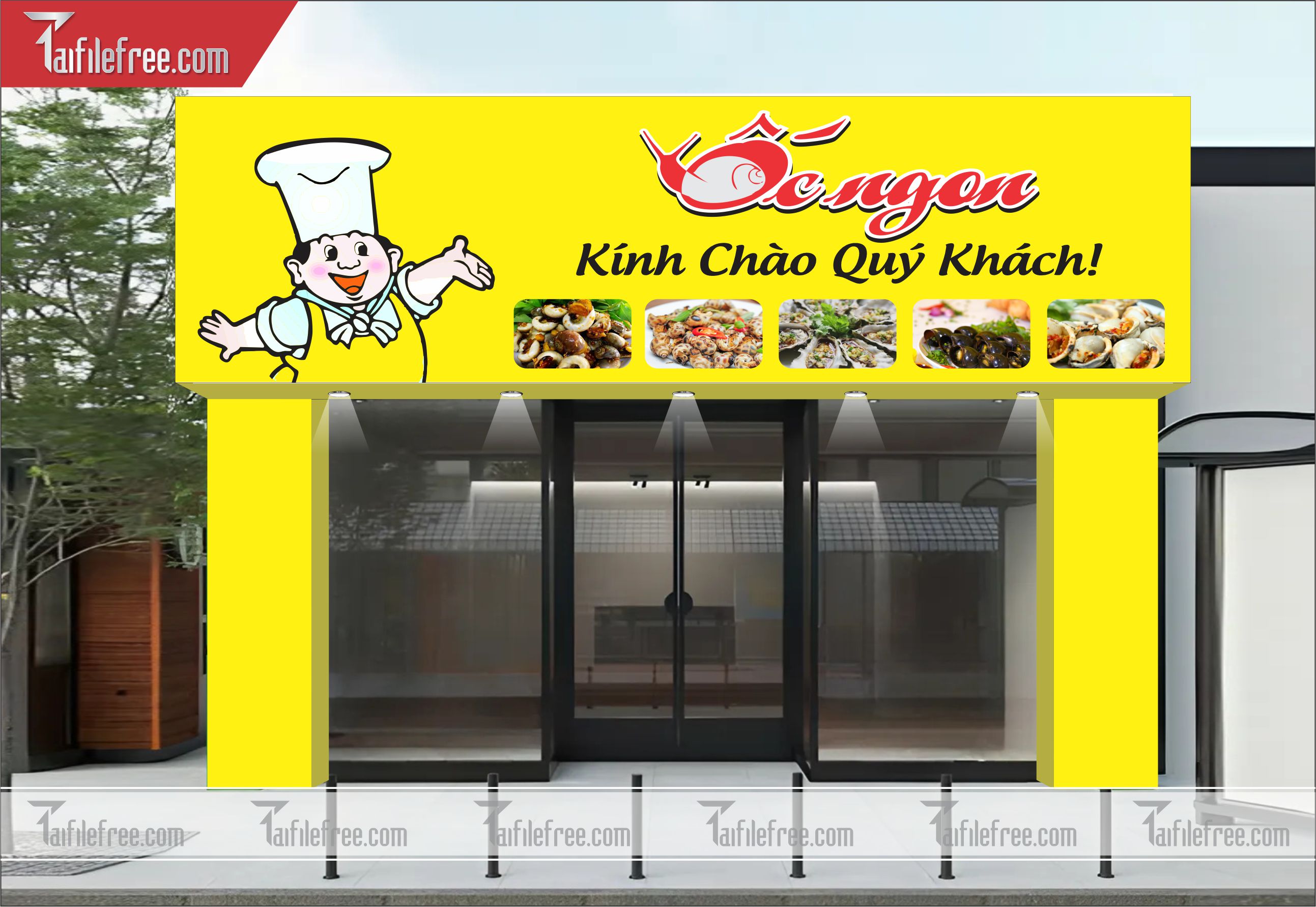 Biển Quảng Cáo, Bảng Hiệu Ốc_BH326
