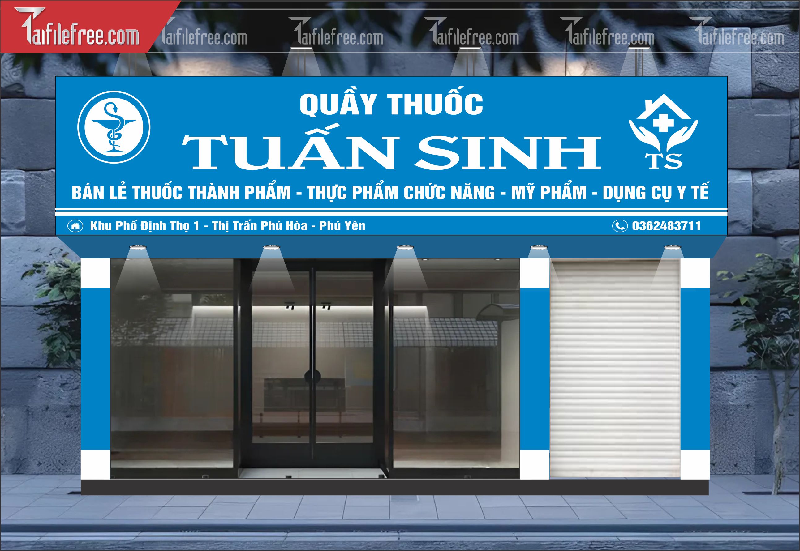 Biển Quảng Cáo, Bảng Hiệu Quầy Thuốc_BH336