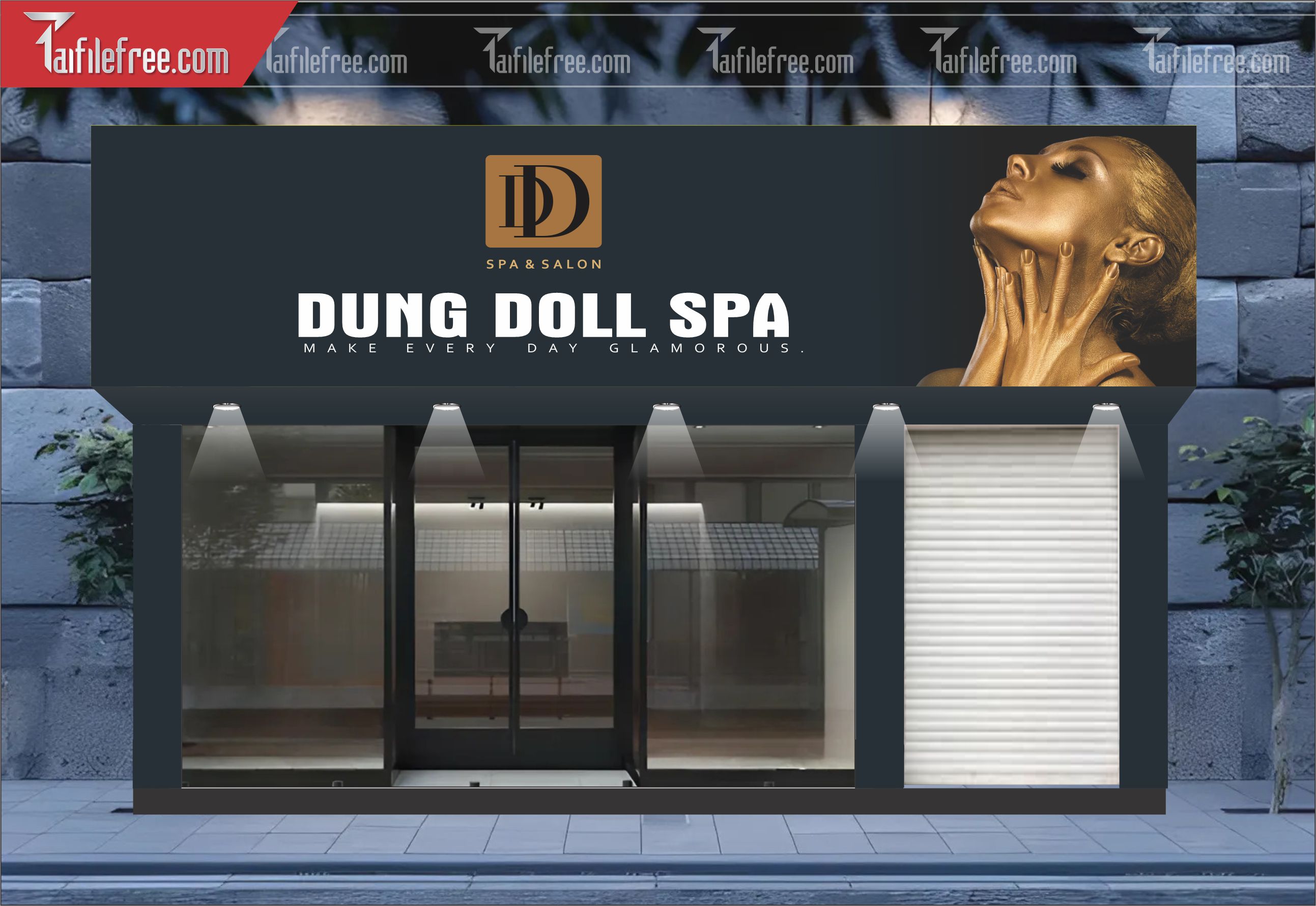 Biển Quảng Cáo, Bảng Hiệu Spa_BH339