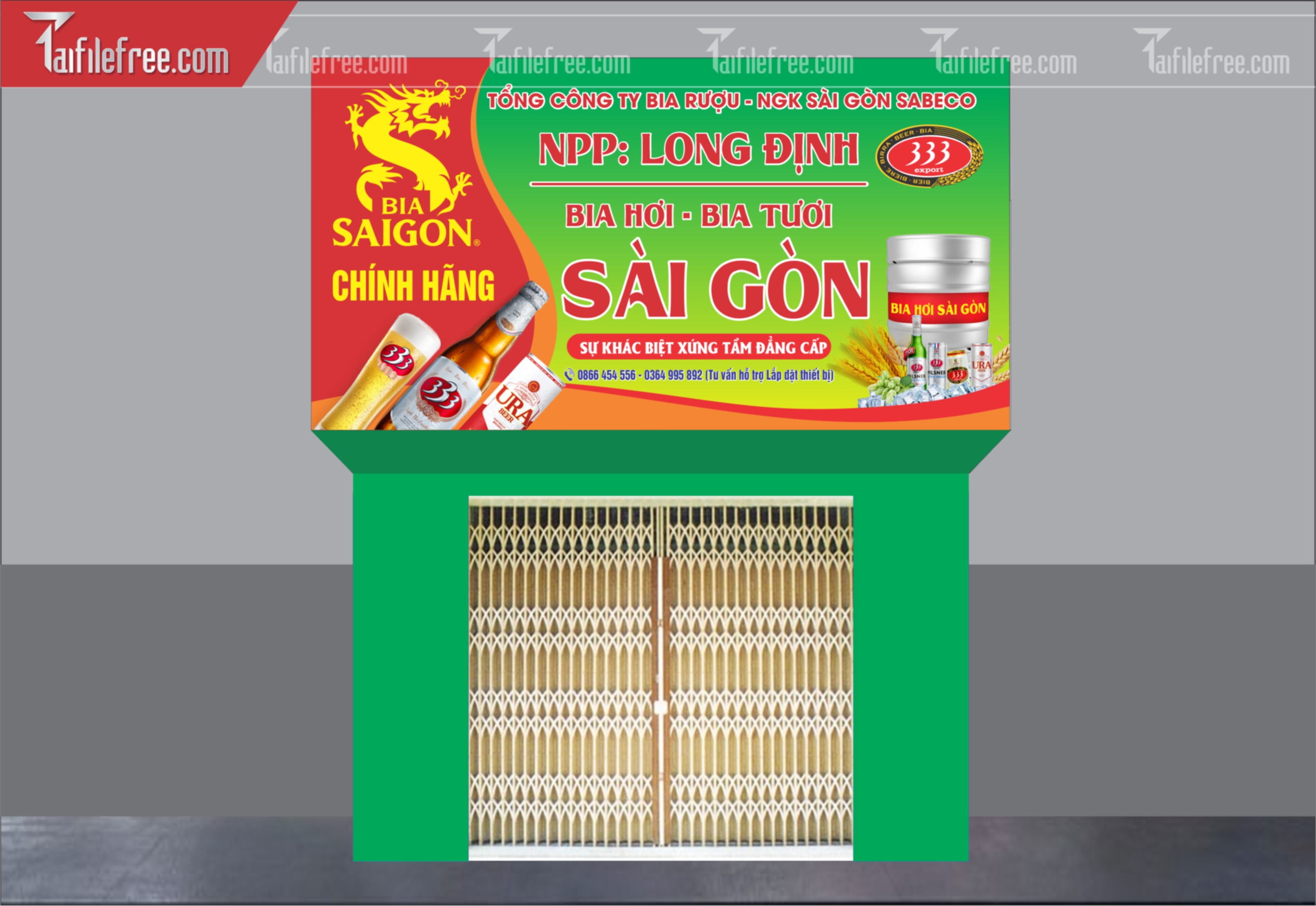 Biển Quảng Cáo, Bảng Hiệu Bia Sài Gòn_BH421