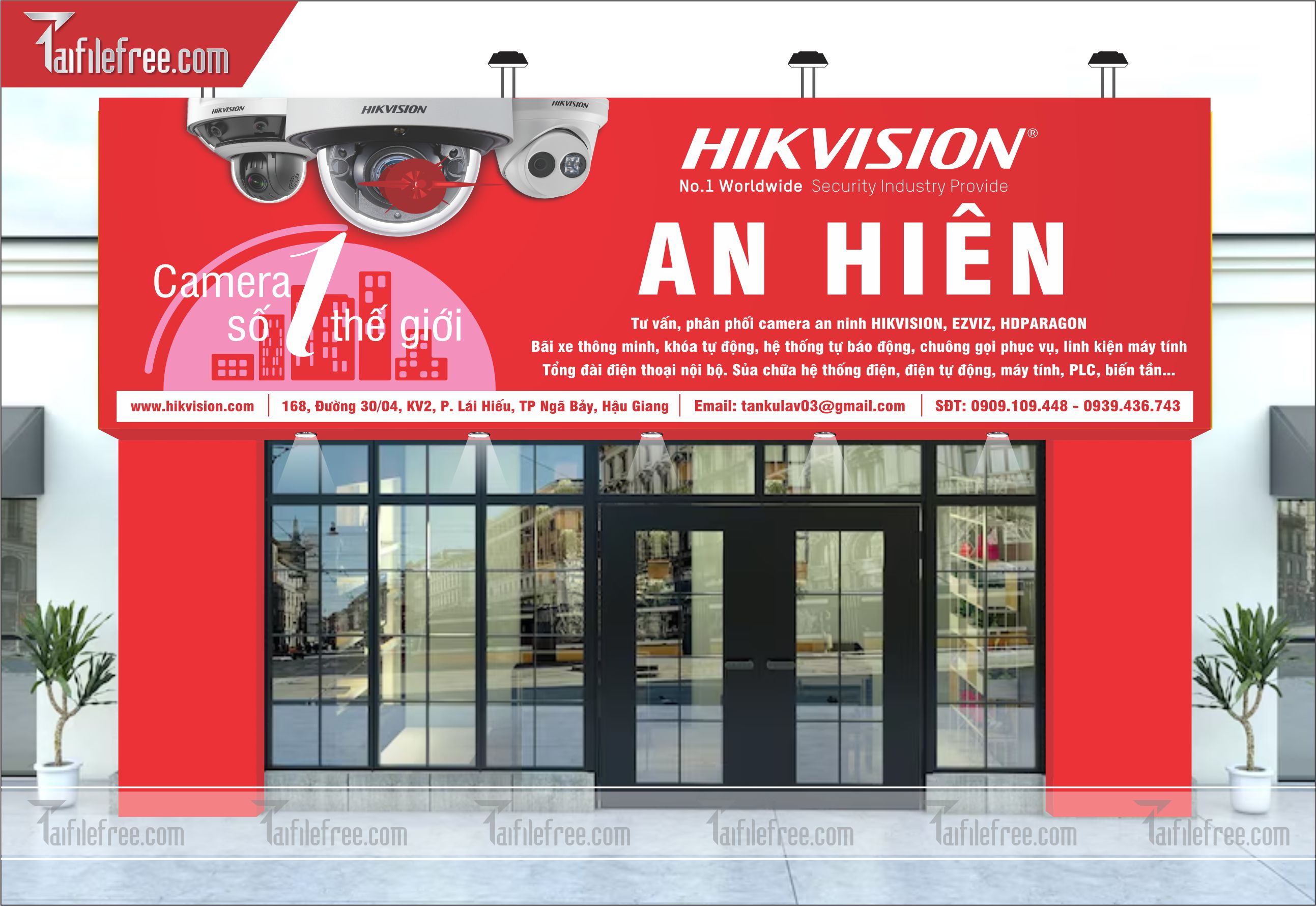 Biển Bảng Quảng Cáo Cửa Hàng, Tiệm Camera_BH51
