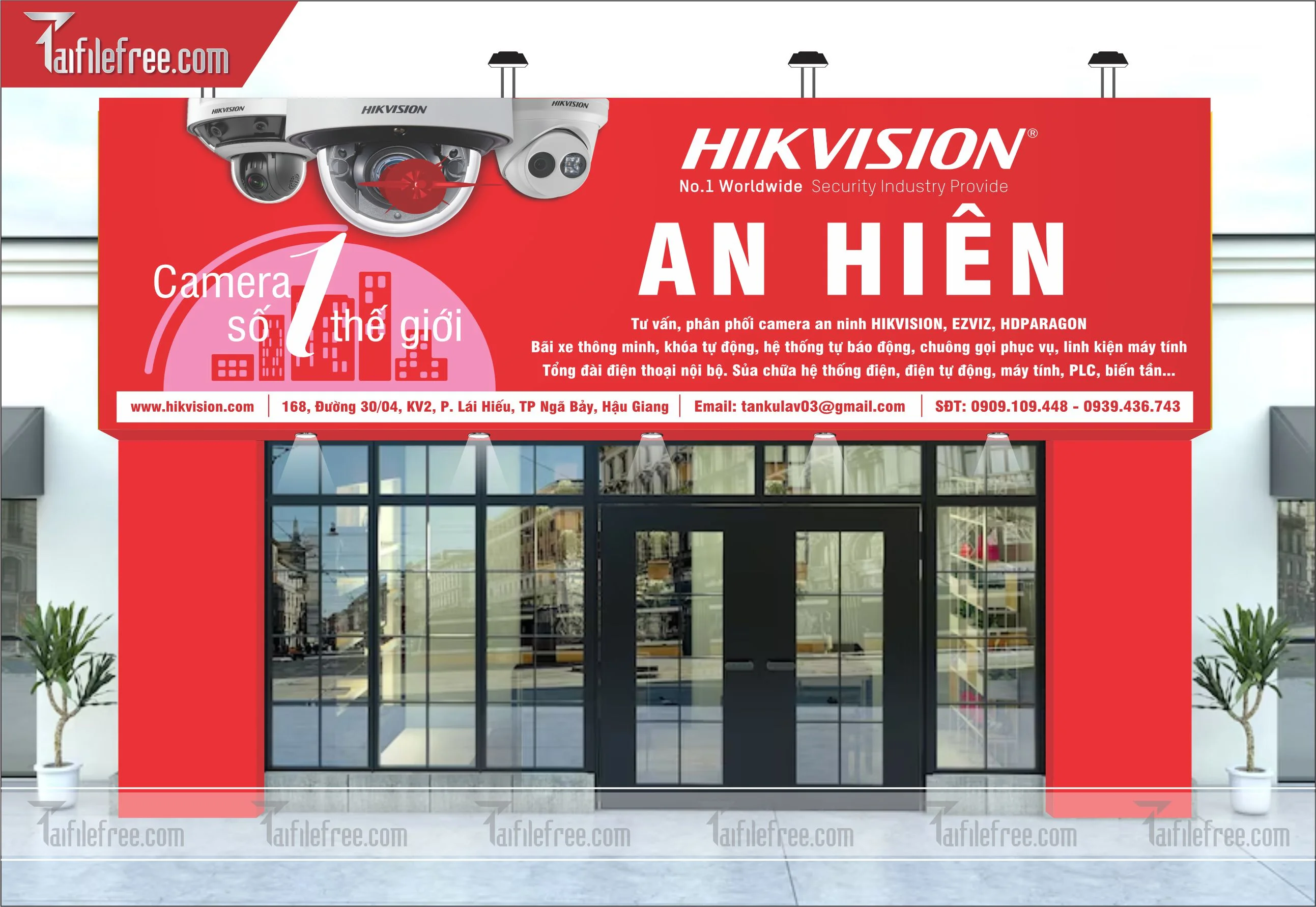 Biển Bảng Quảng Cáo Cửa Hàng, Tiệm Camera_BH51