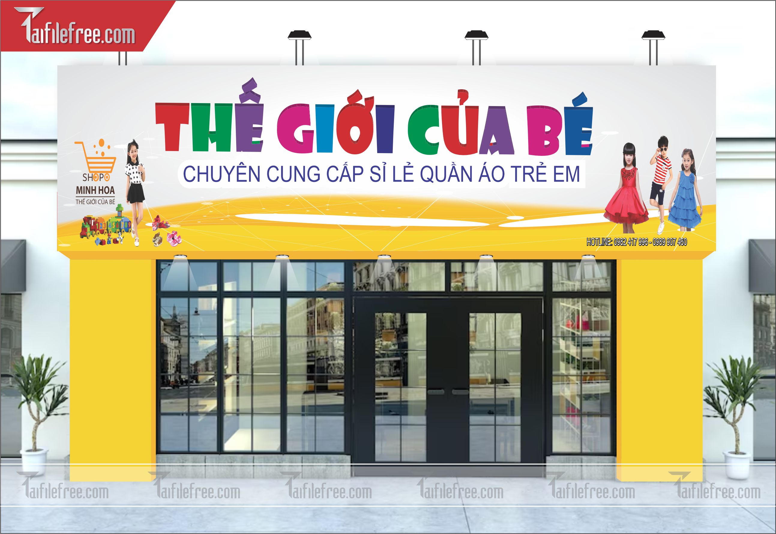 Biển Hiệu, Bảng Quảng Cáo Thế Giới Của Bé_BH68