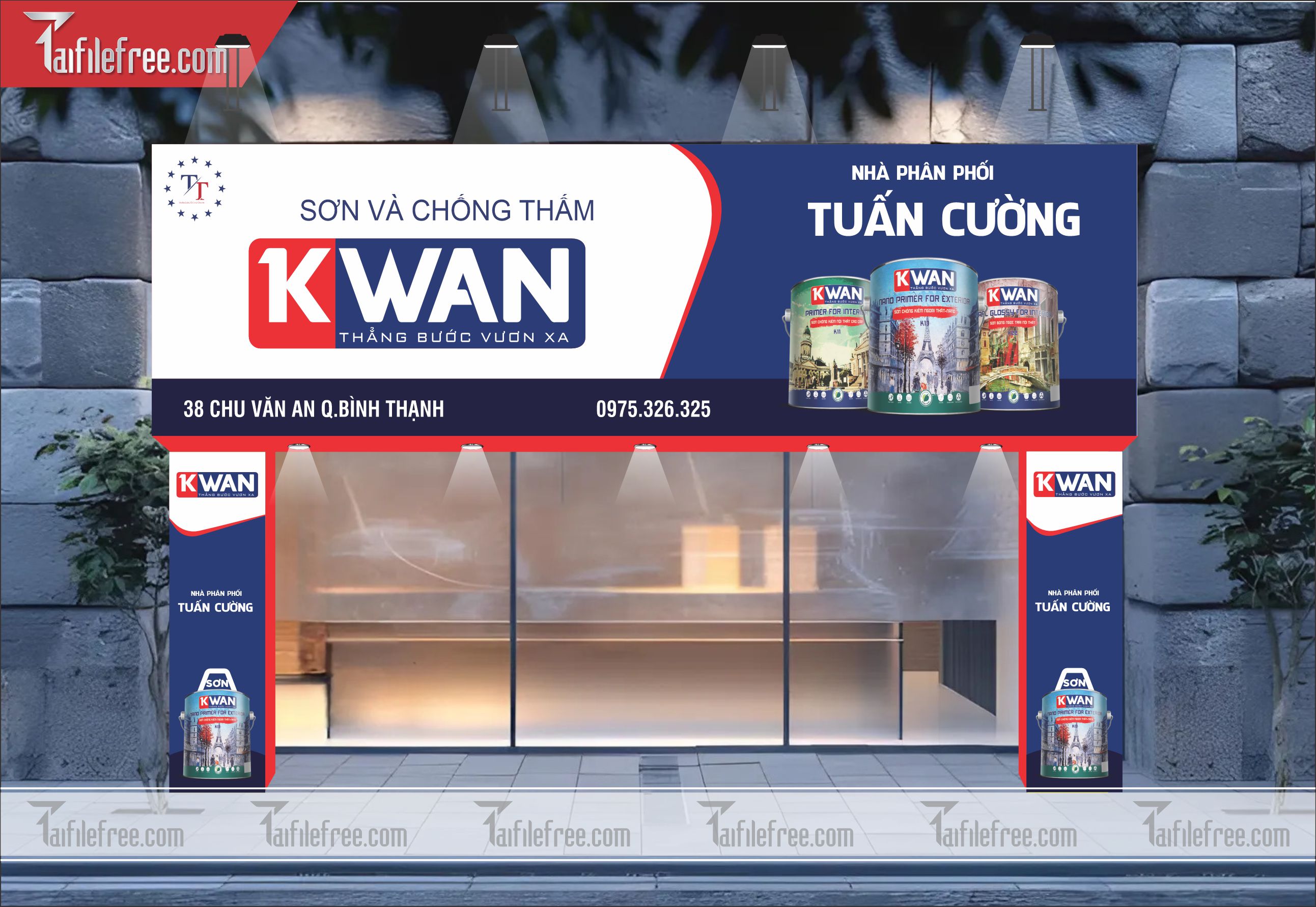Biển Hiệu, Bảng Quảng Cáo Sơn Chống Thấm_BH79