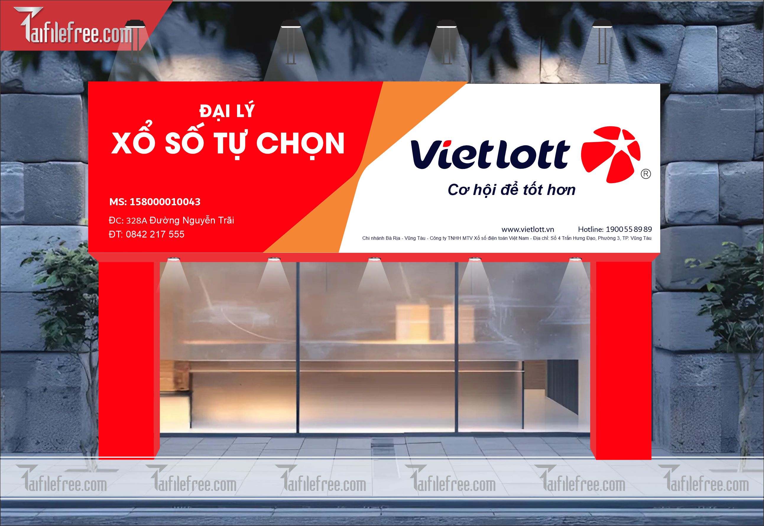 Biển Hiệu, Bảng Quảng Cáo Xổ Số_BH80