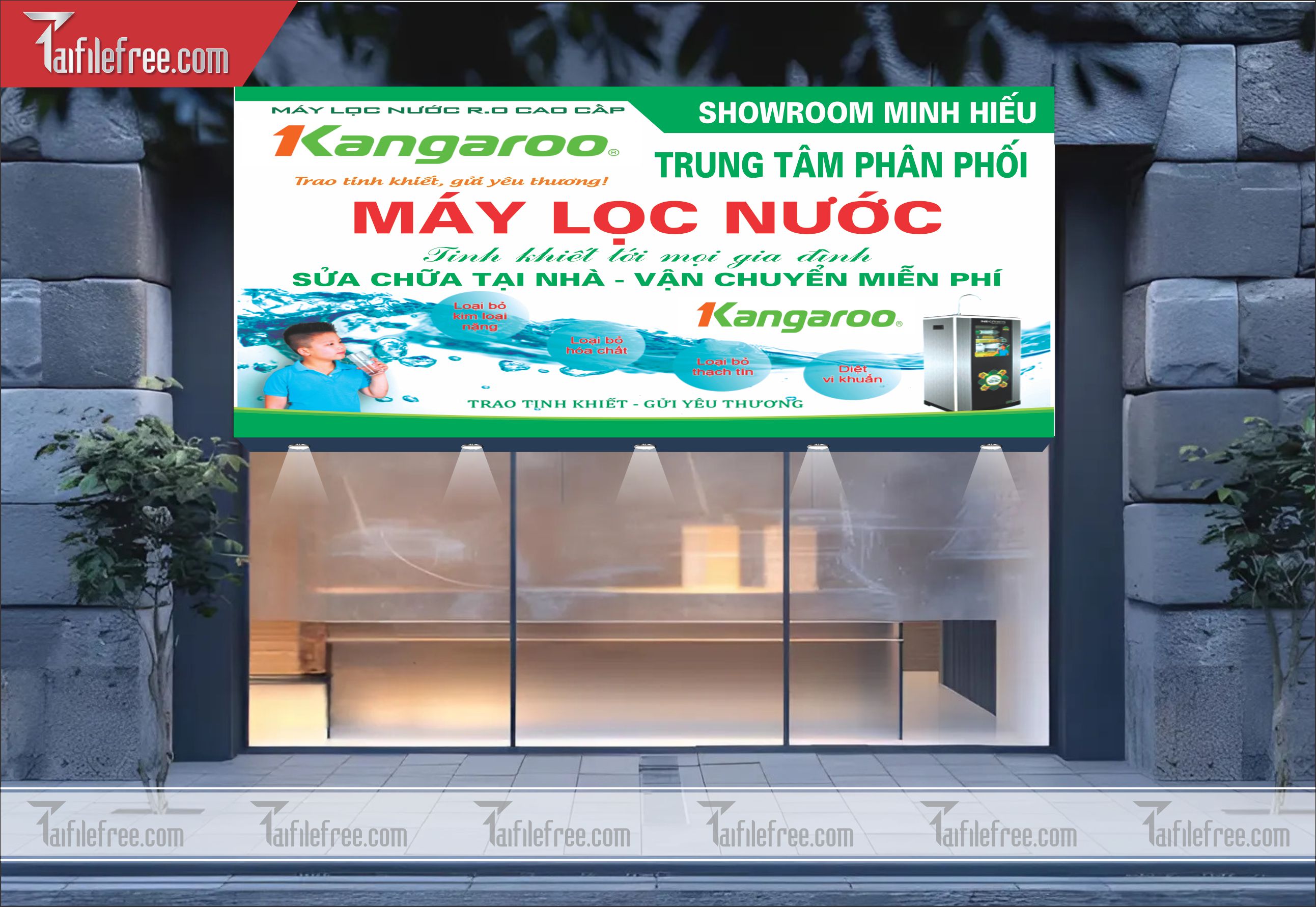 Biển Hiệu, Bảng Quảng Cửa Hàng Máy Lọc Nước_BH85
