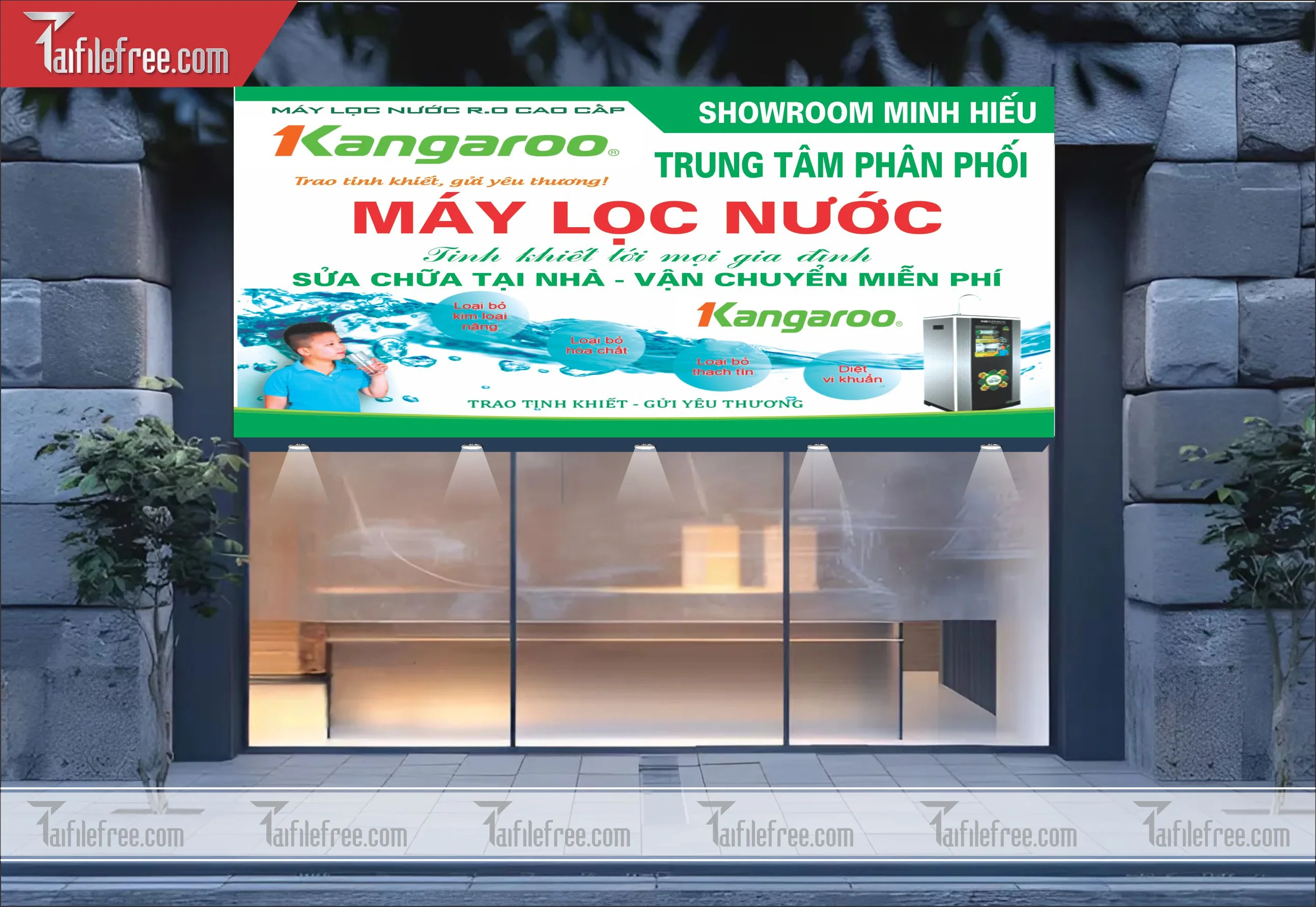 Biển Hiệu, Bảng Quảng Cửa Hàng Máy Lọc Nước_BH85