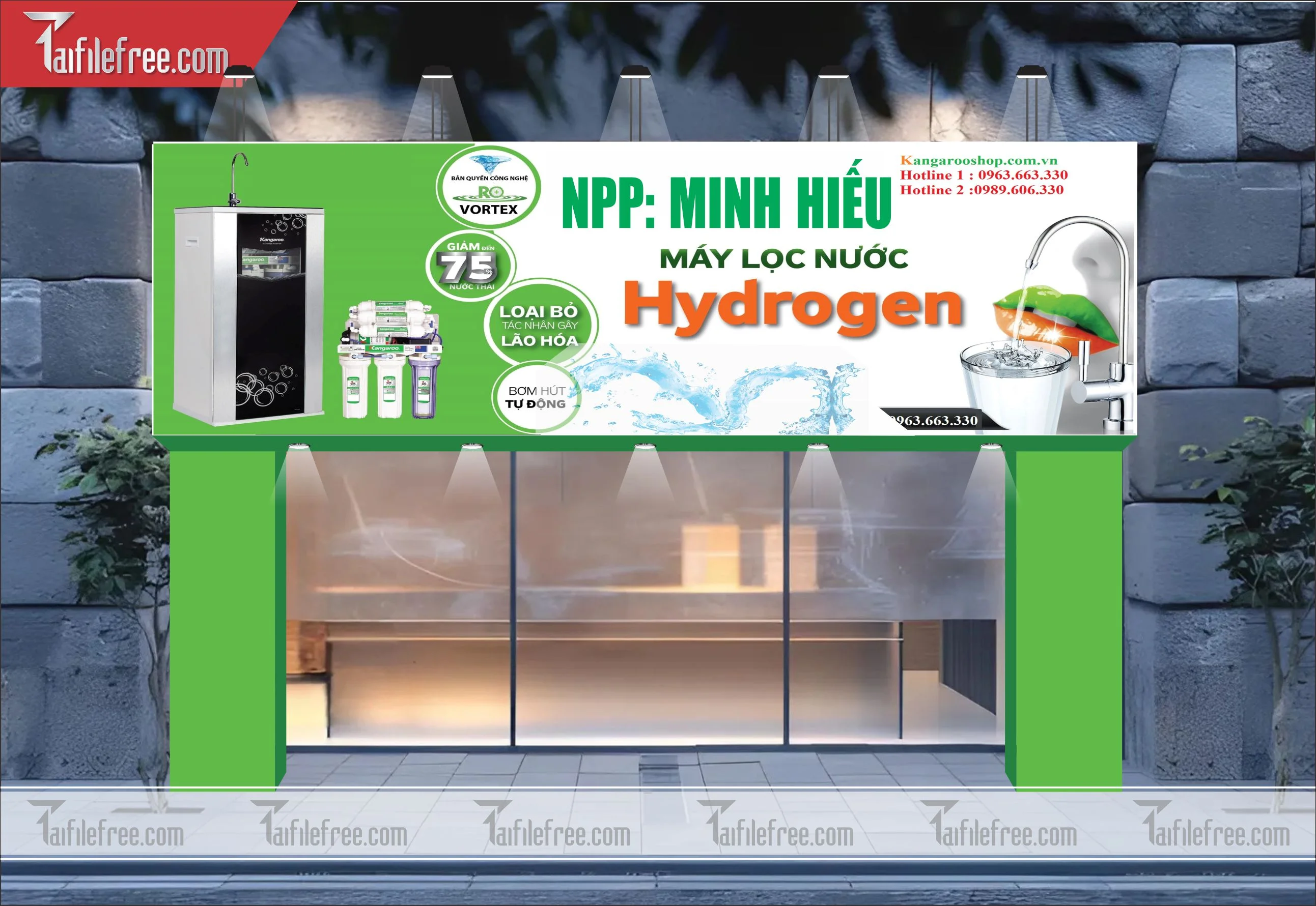 Biển Hiệu, Bảng Quảng Cửa Hàng Máy Lọc Nước_BH86