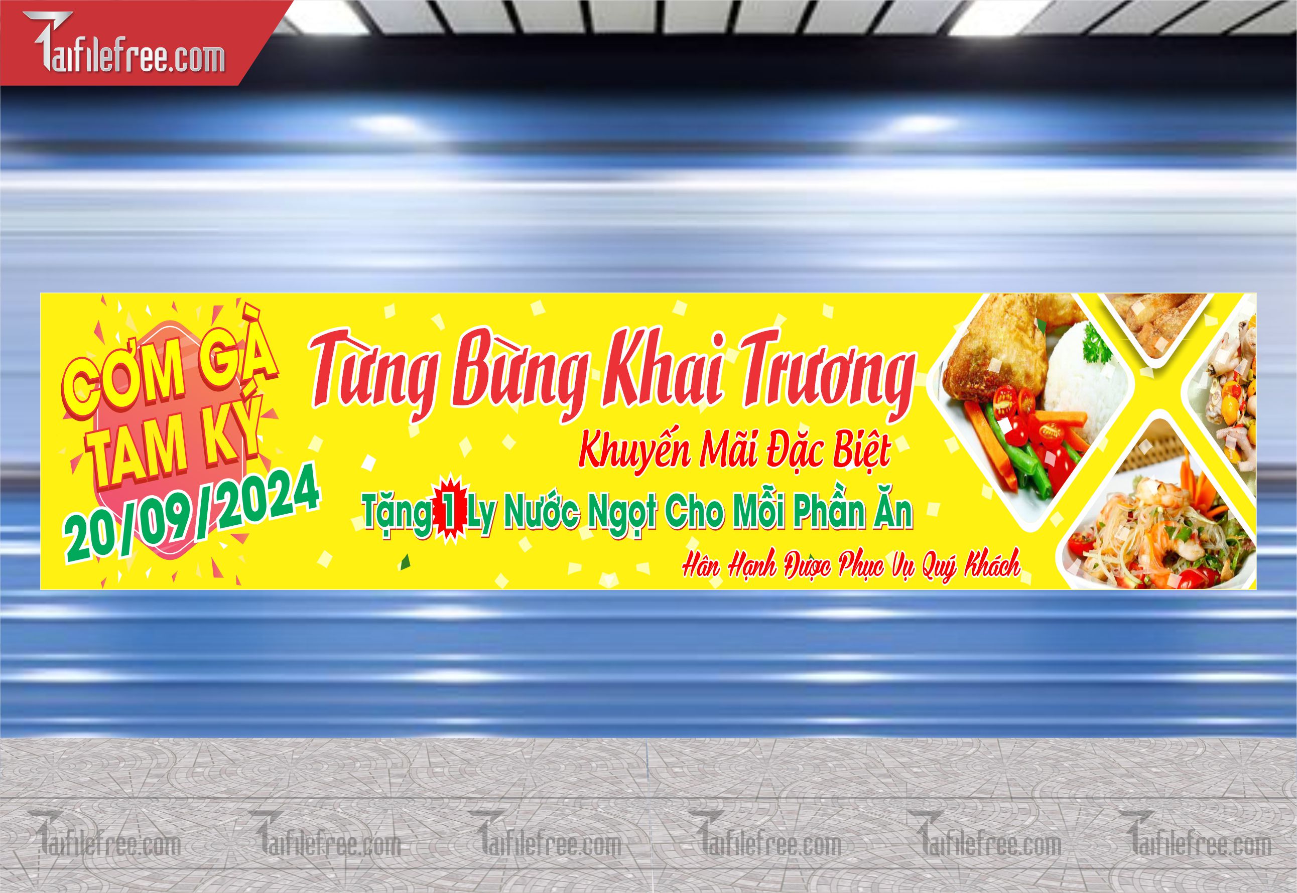 Banner Băng Rôn Khai Trương Đẹp, Thu Hút_BR01