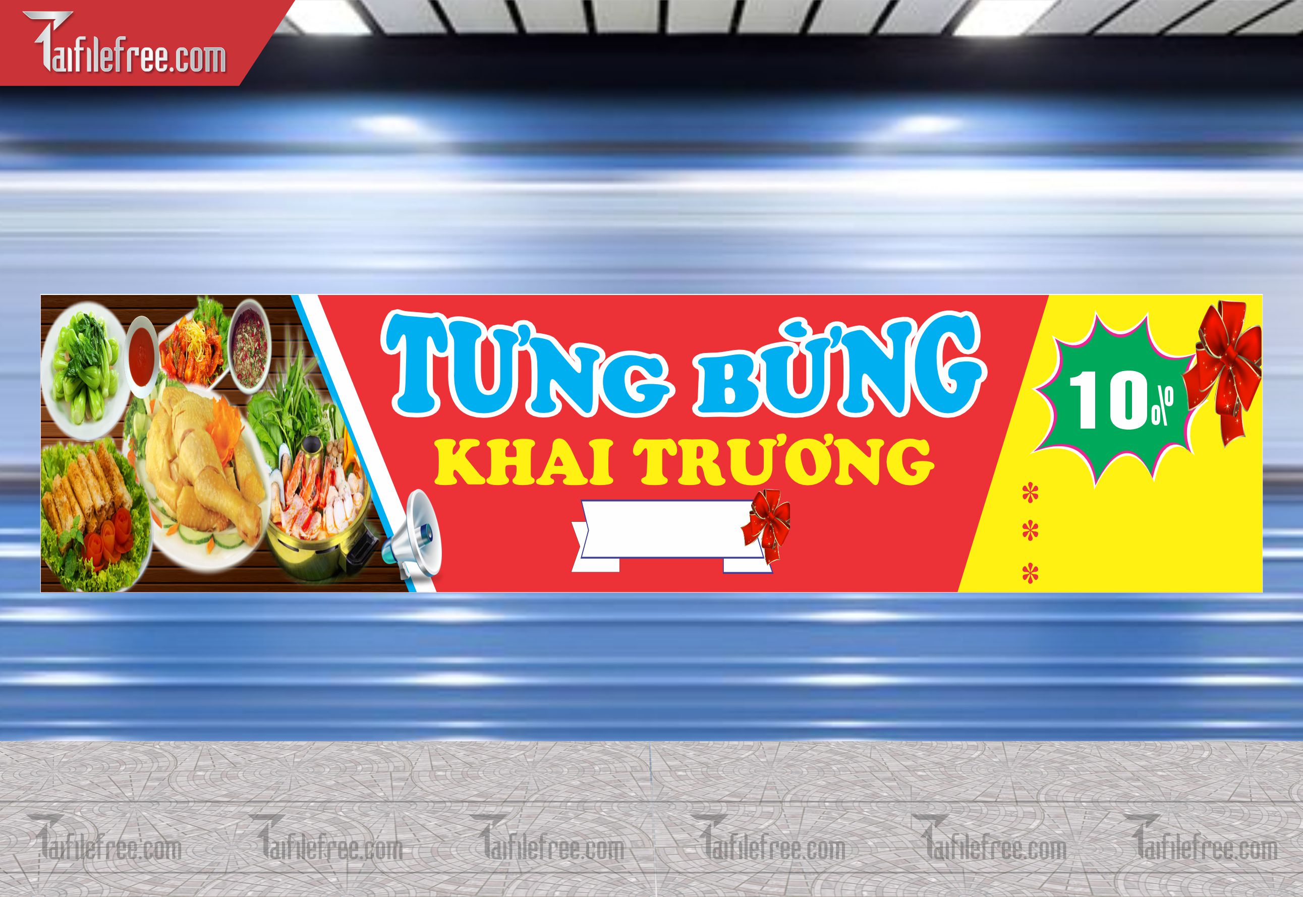 Banner Băng Rôn Khai Trương Đẹp, Thu Hút_BR04