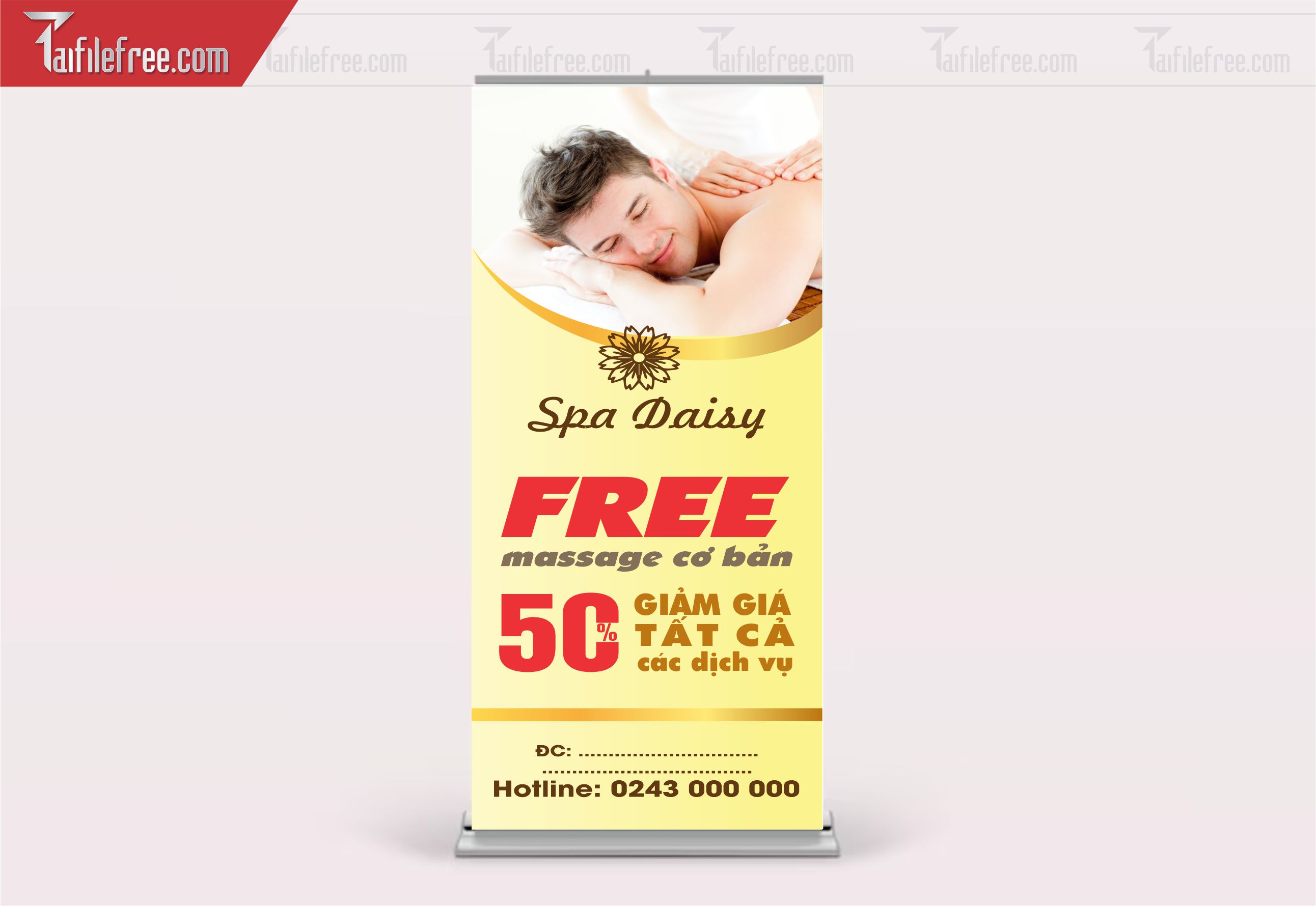 File Thiết Kế Standee Spa Beauty_BR100