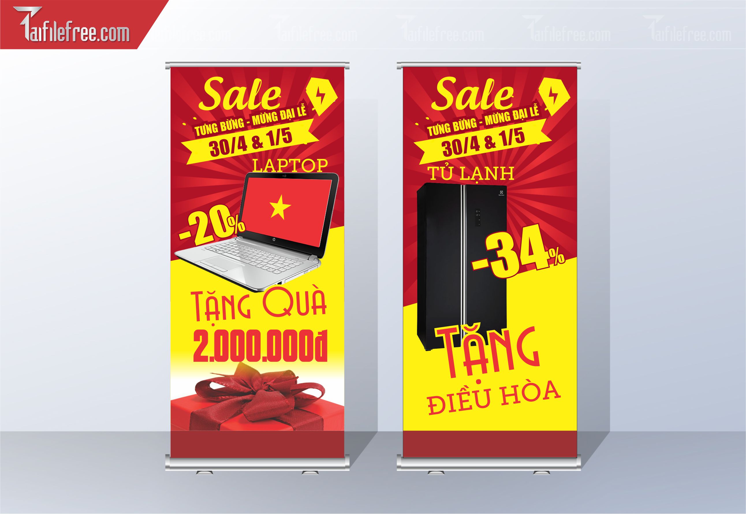 File Thiết Kế Standee Điện Máy_BR101